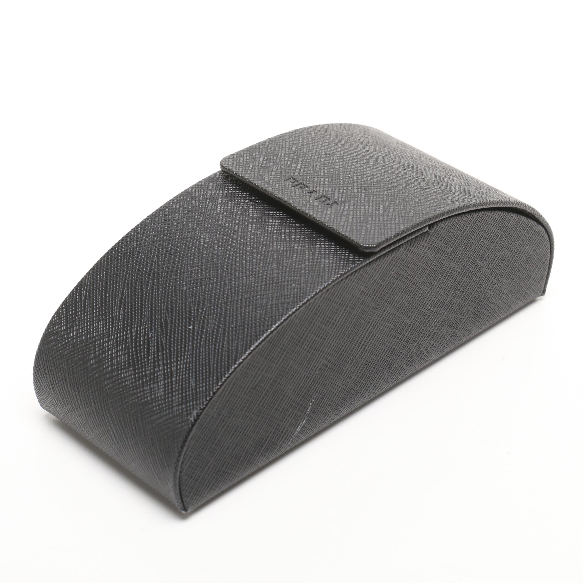 Prada Tortoiseshell-Style Modified Cat Eye Designer Sunglasses