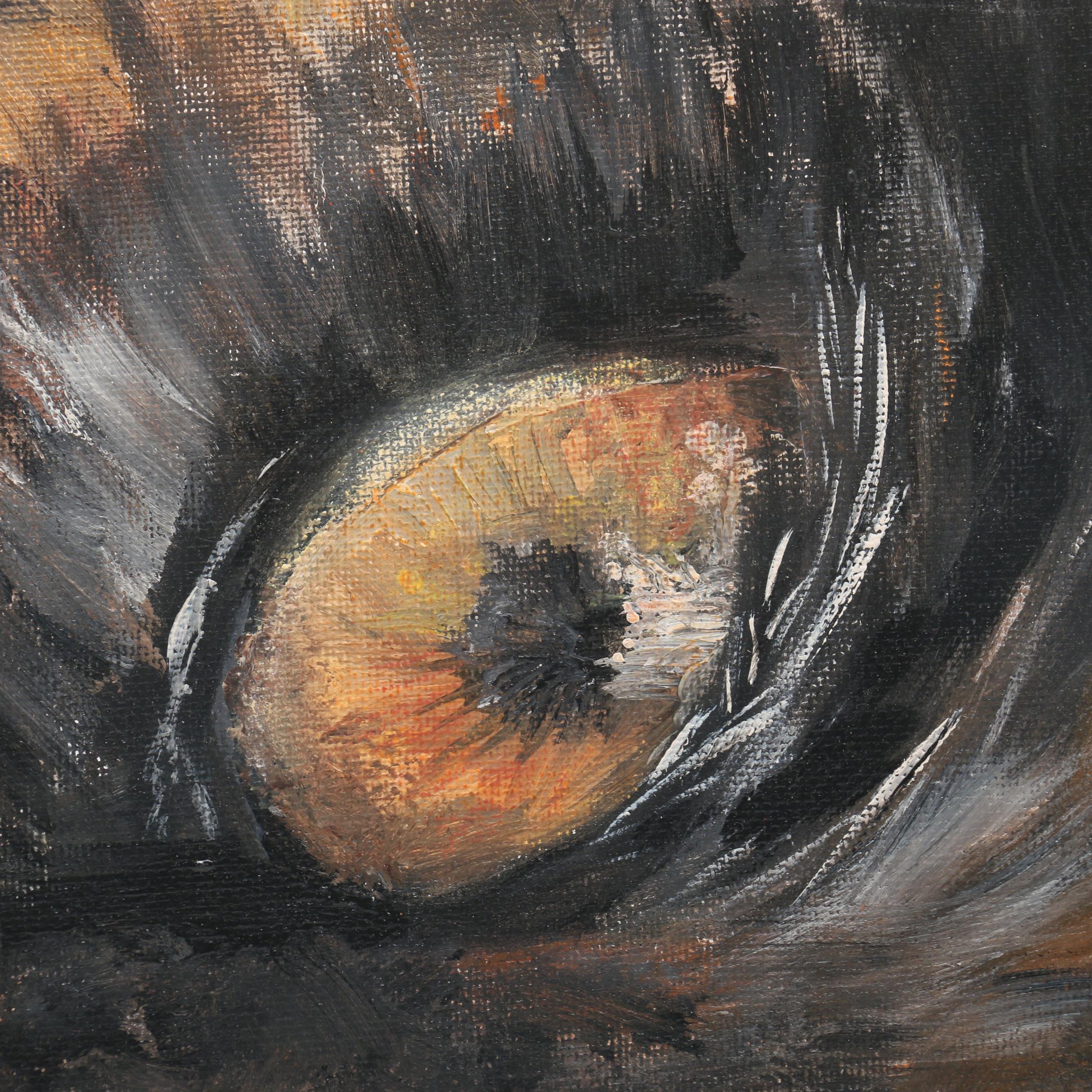 Jim Conroy Oil Painting "Wolf"