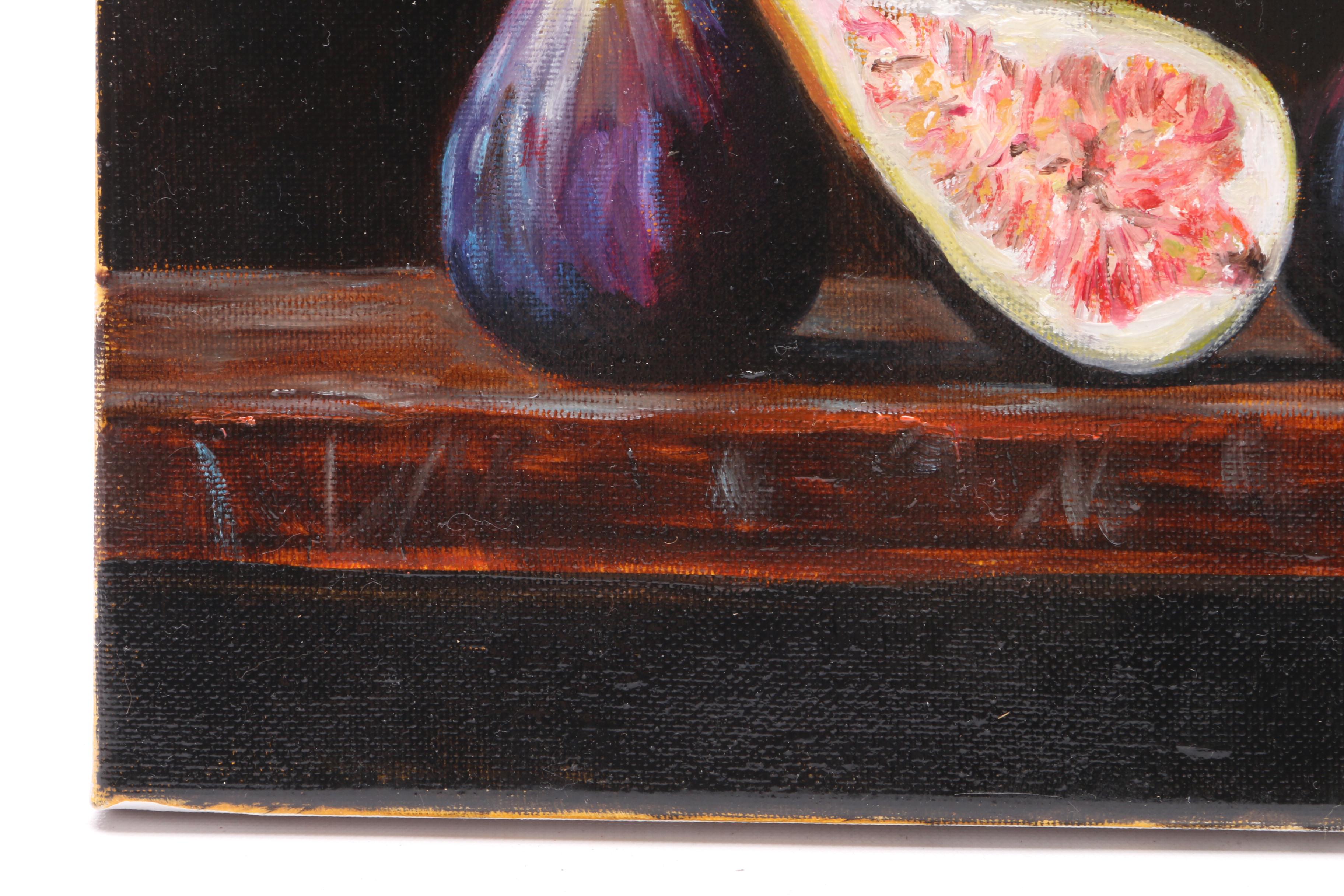 Sema Oil Painting "Still Life with Figs"