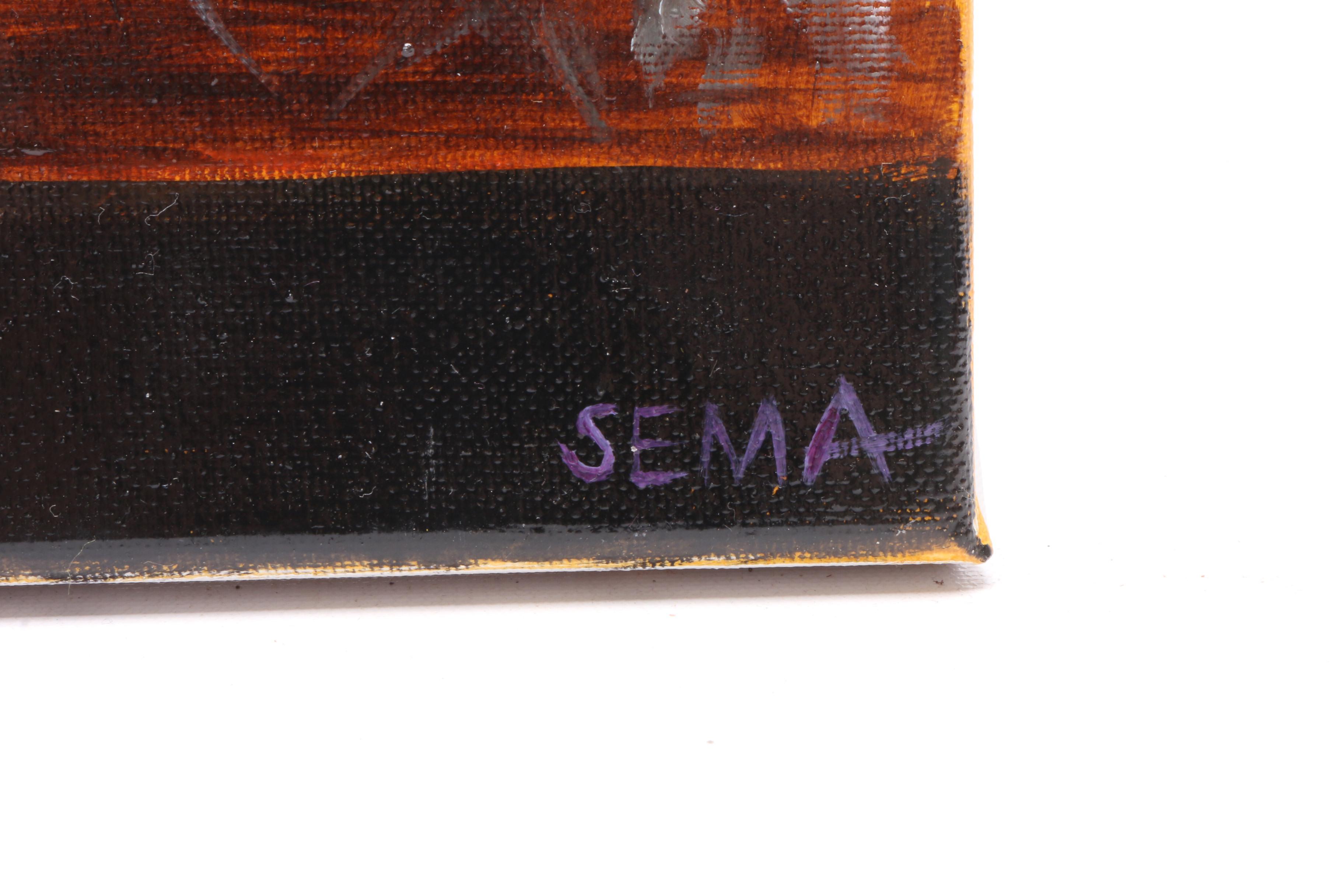 Sema Oil Painting "Still Life with Figs"