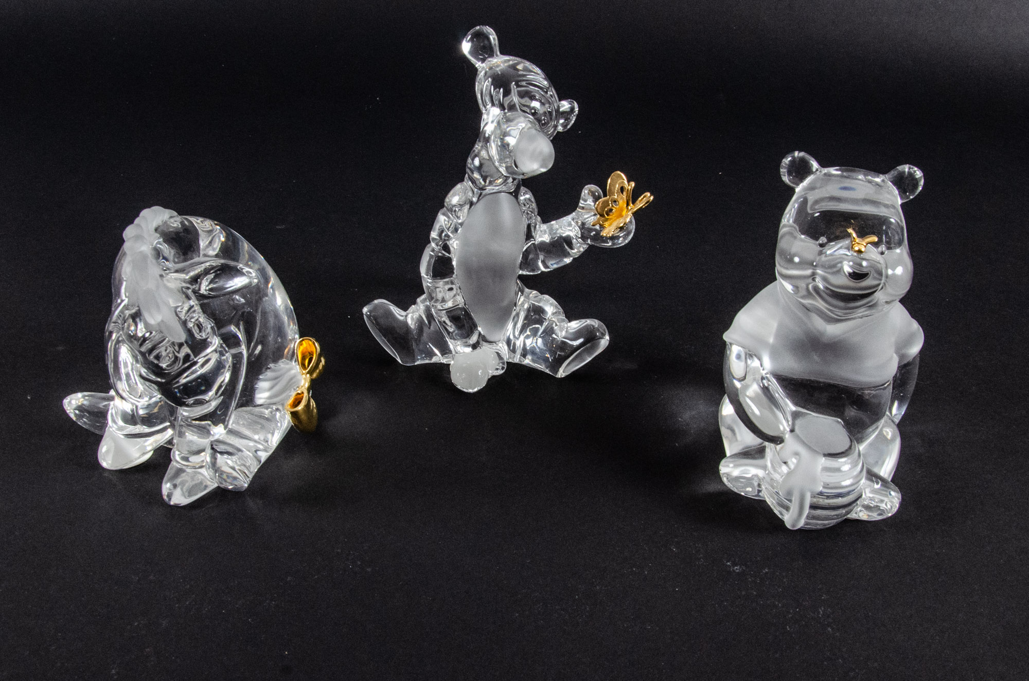Disney "Winnie-the-Pooh" Crystal Figurines by Lenox