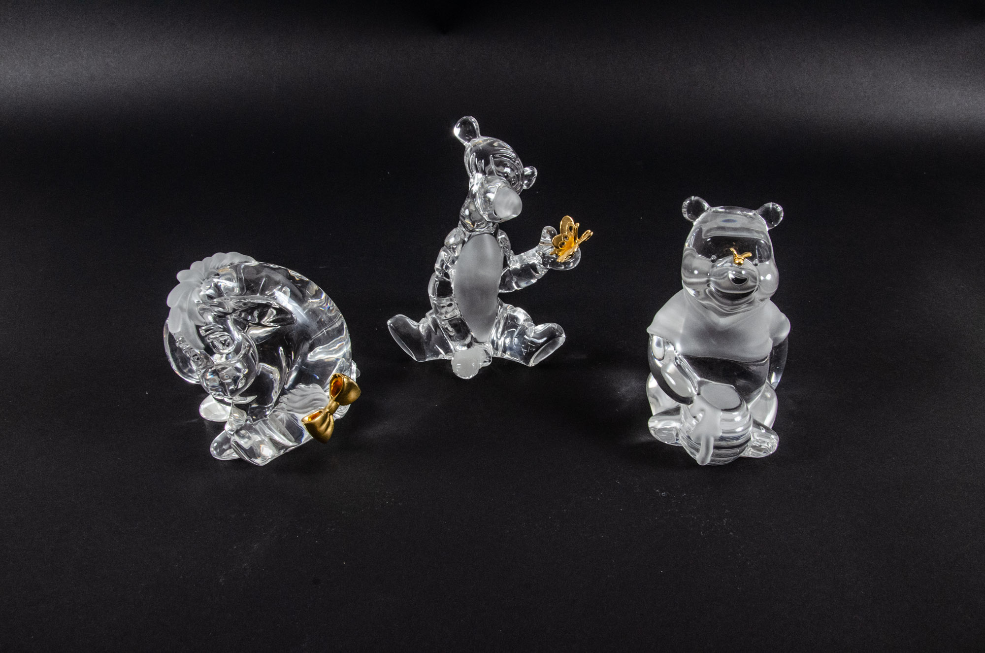 Disney "Winnie-the-Pooh" Crystal Figurines by Lenox