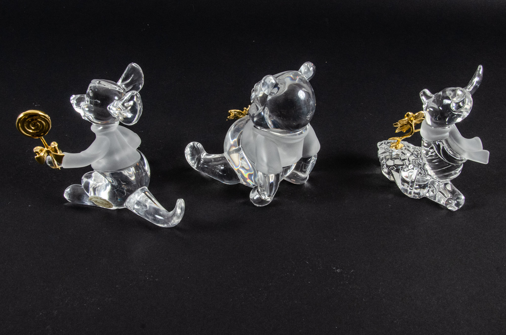 Disney "Winnie-the-Pooh" Crystal Figurines by Lenox