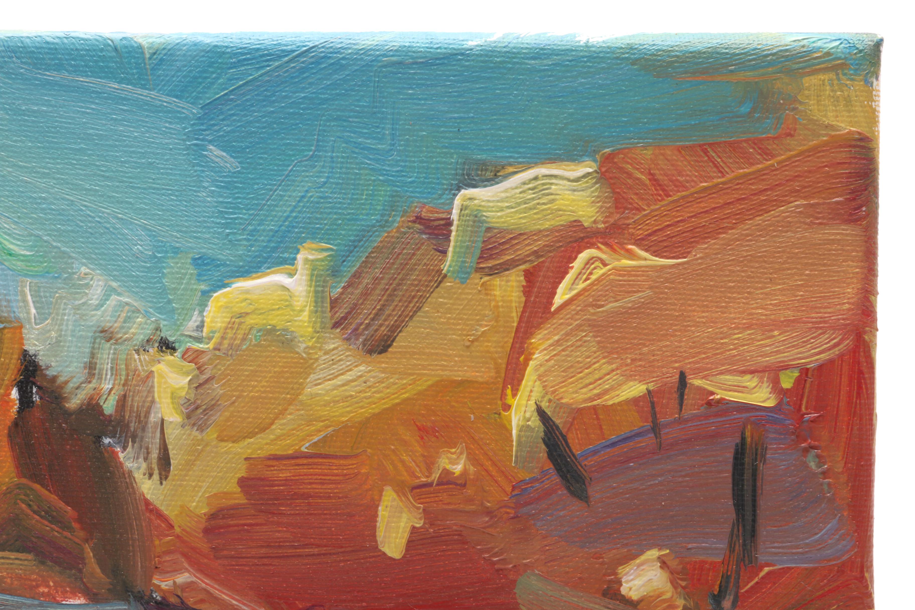 Jose Trujillo Oil Painting "The Road"