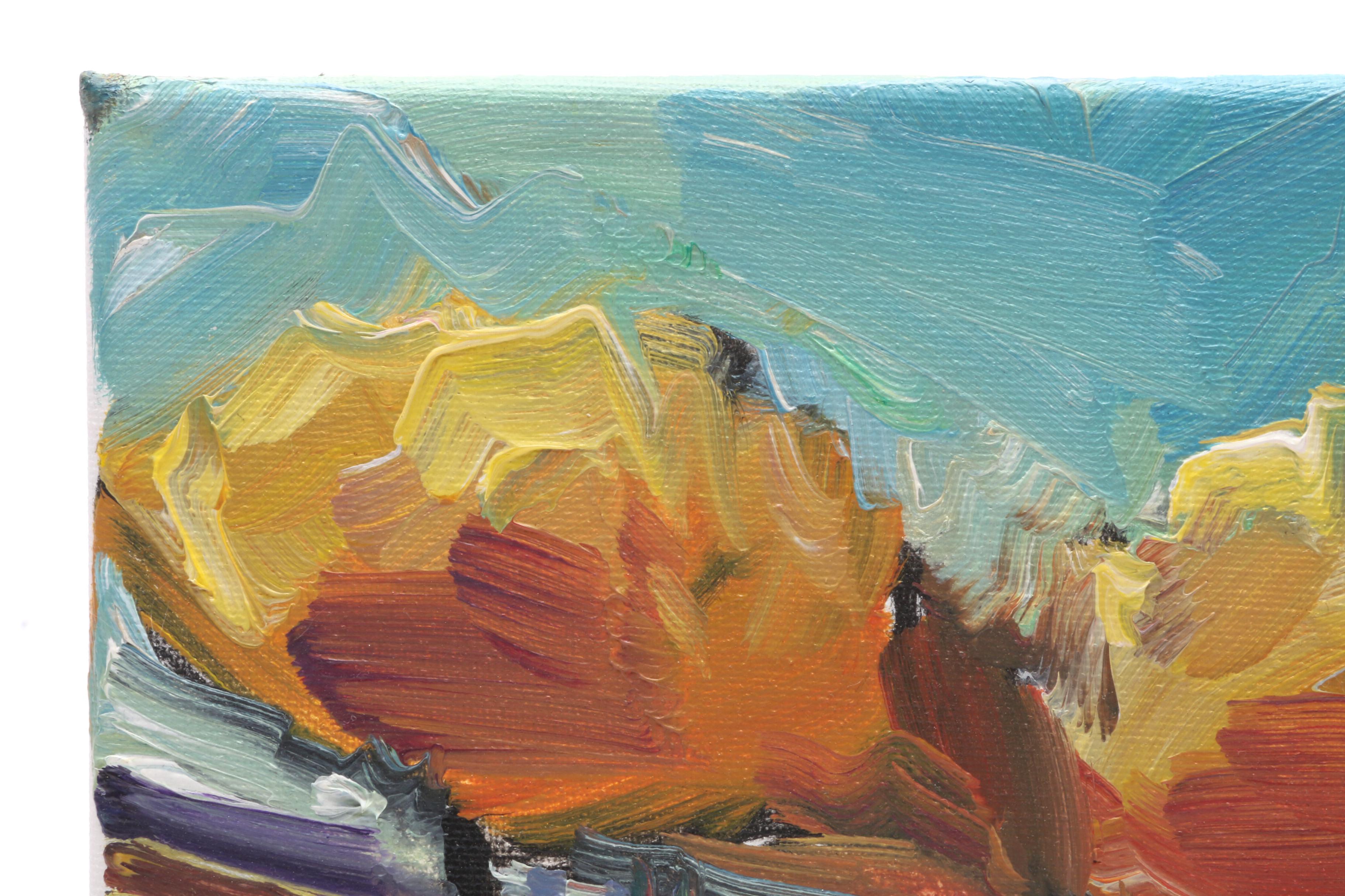 Jose Trujillo Oil Painting "The Road"