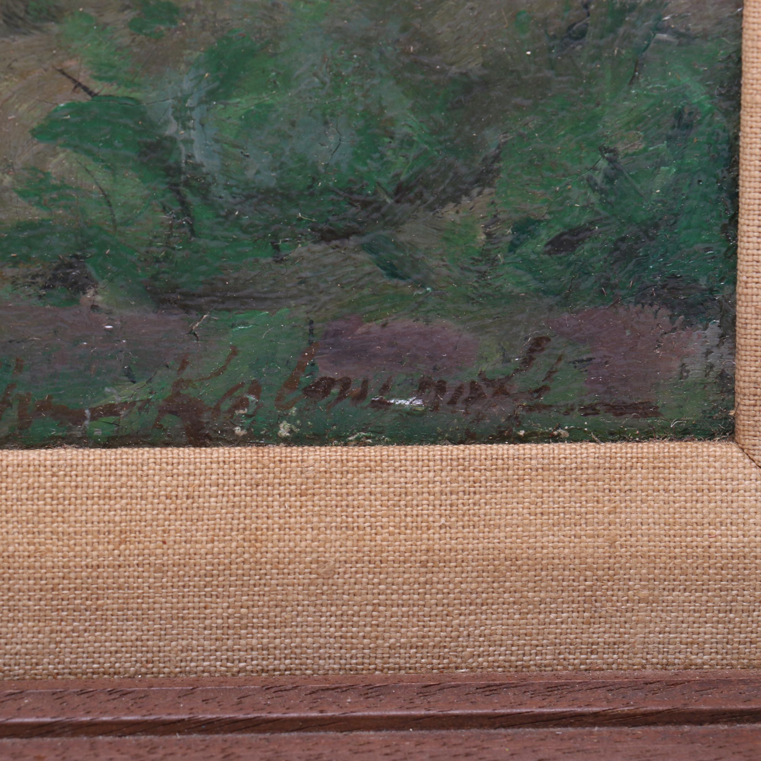 Matthew Kalmenoff Mid-Century Oil Landscape Painting