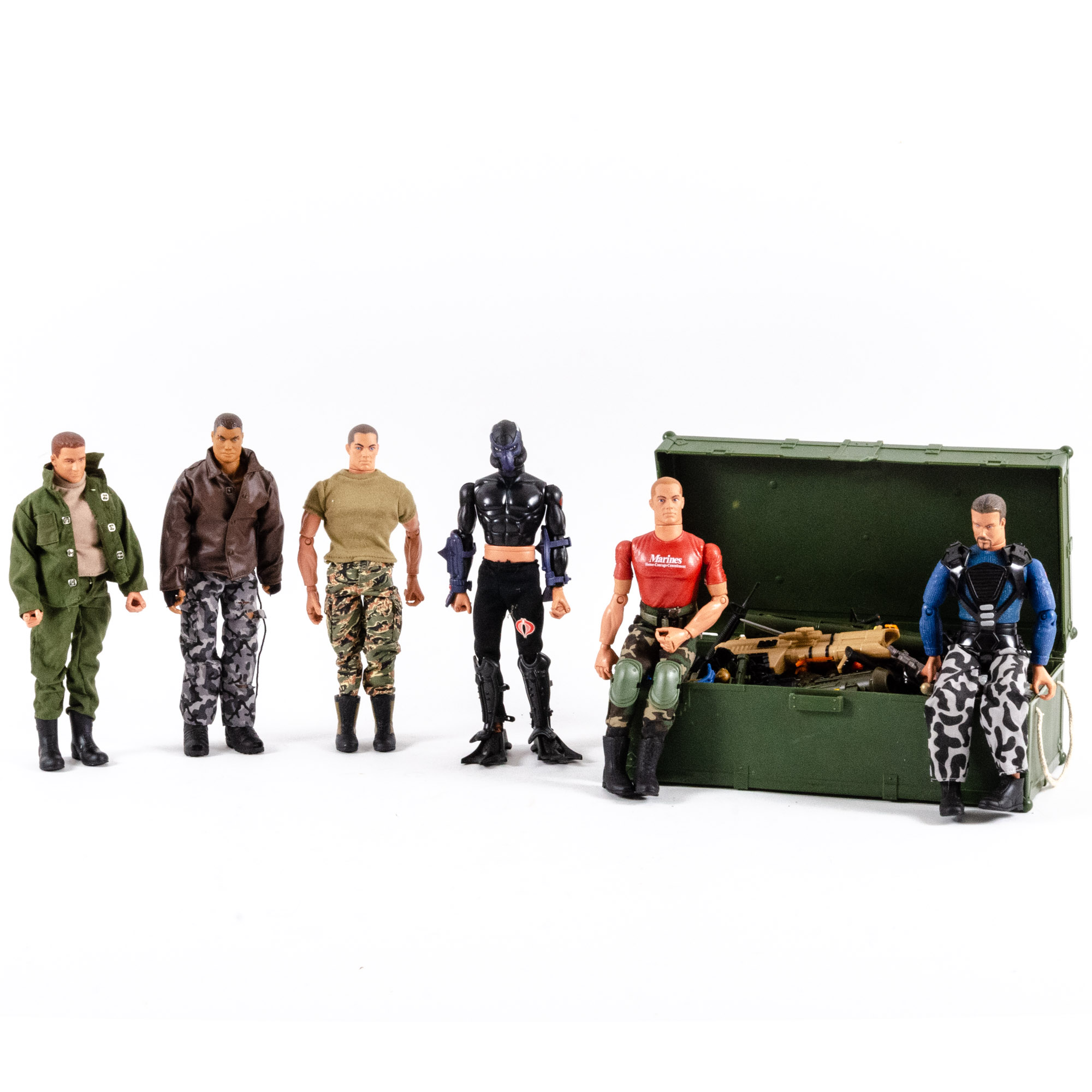 Hasbro "G.I. Joe" Action Figures and Vehicles, circa 1990