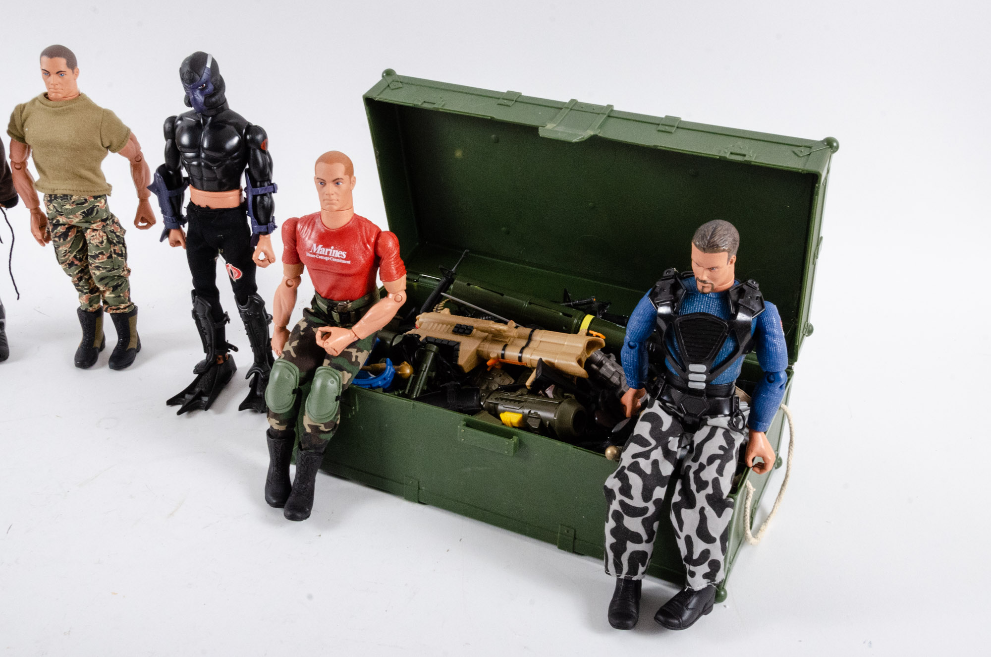 Hasbro "G.I. Joe" Action Figures and Vehicles, circa 1990