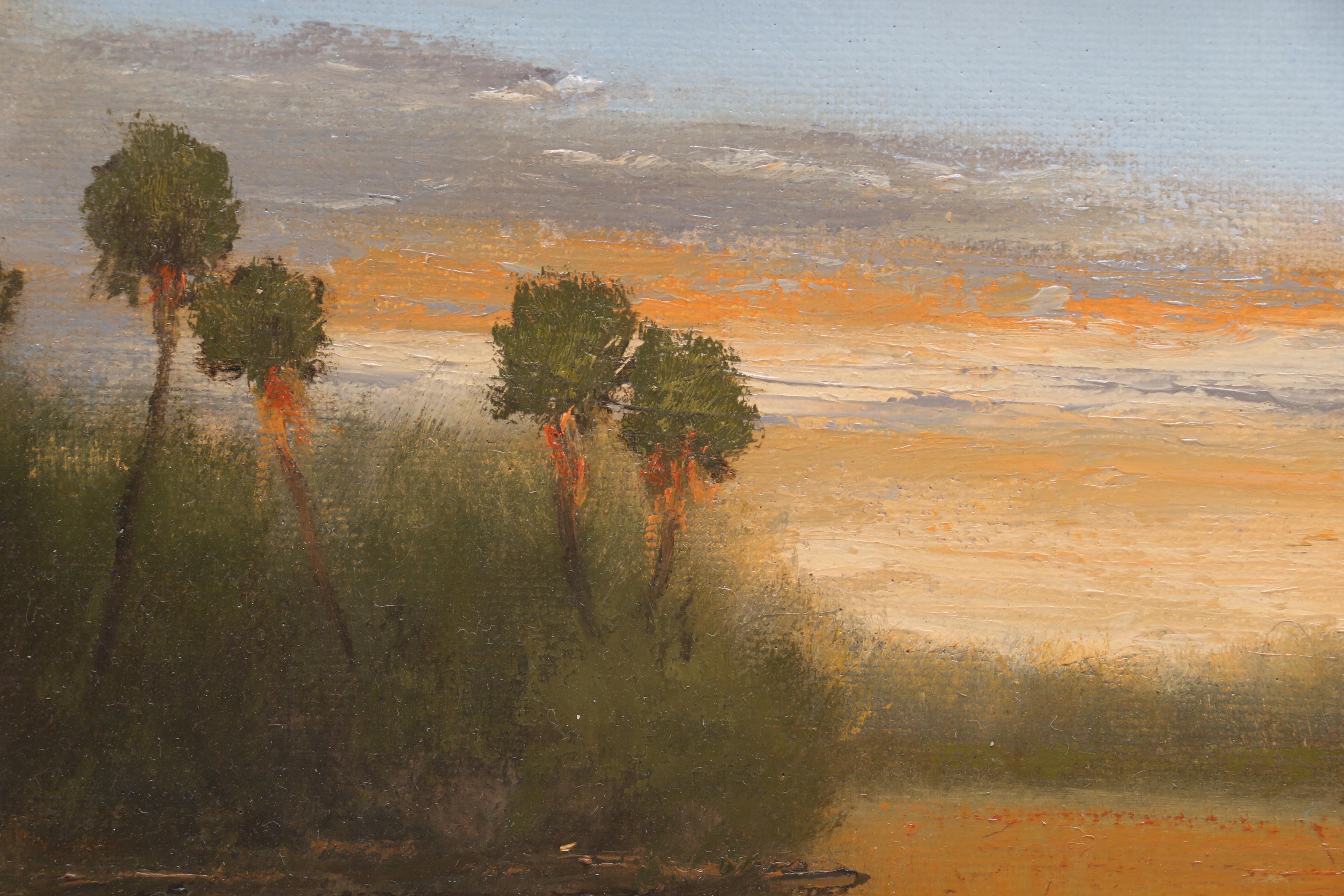 Munn Landscape Oil Painting on Canvas