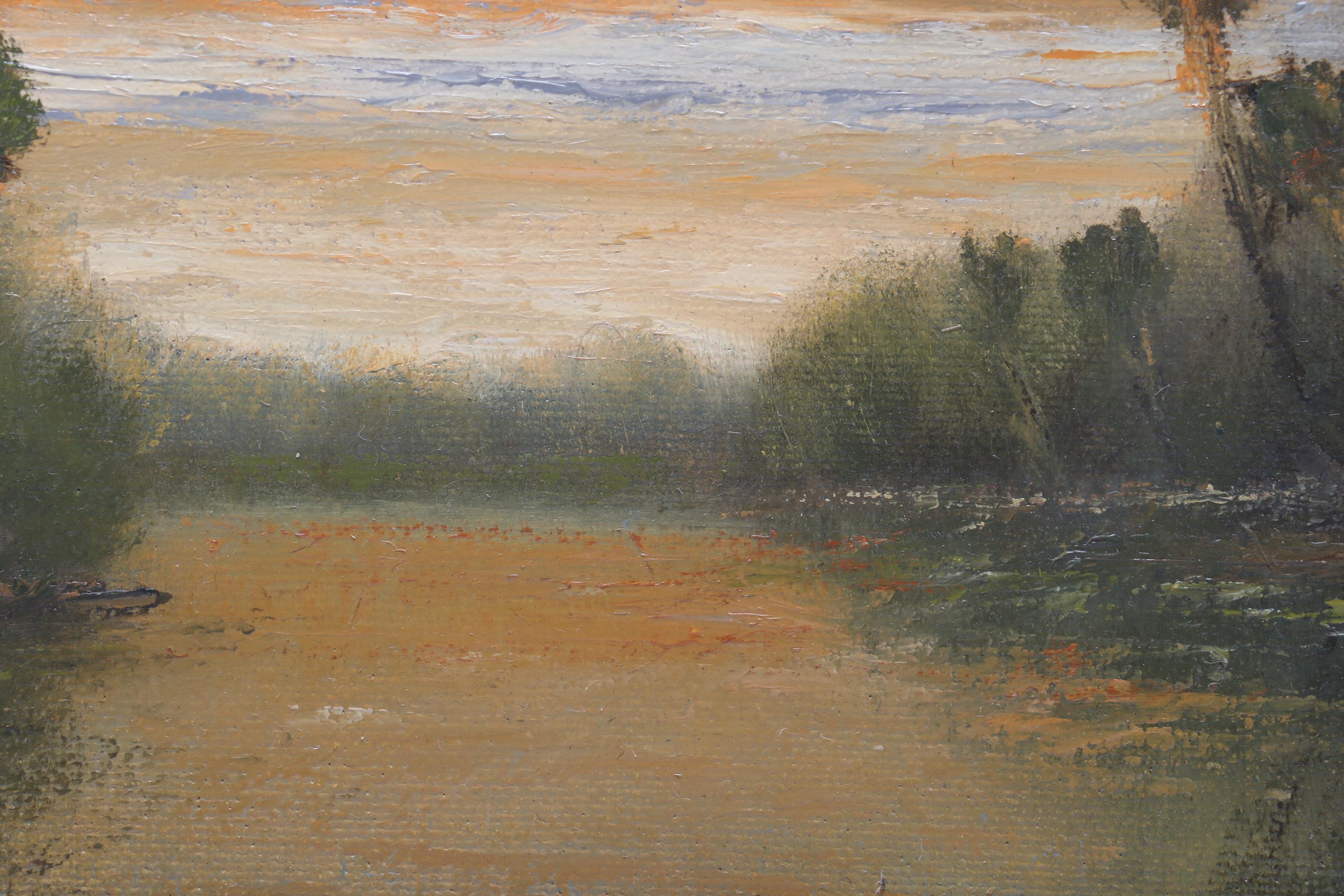 Munn Landscape Oil Painting on Canvas