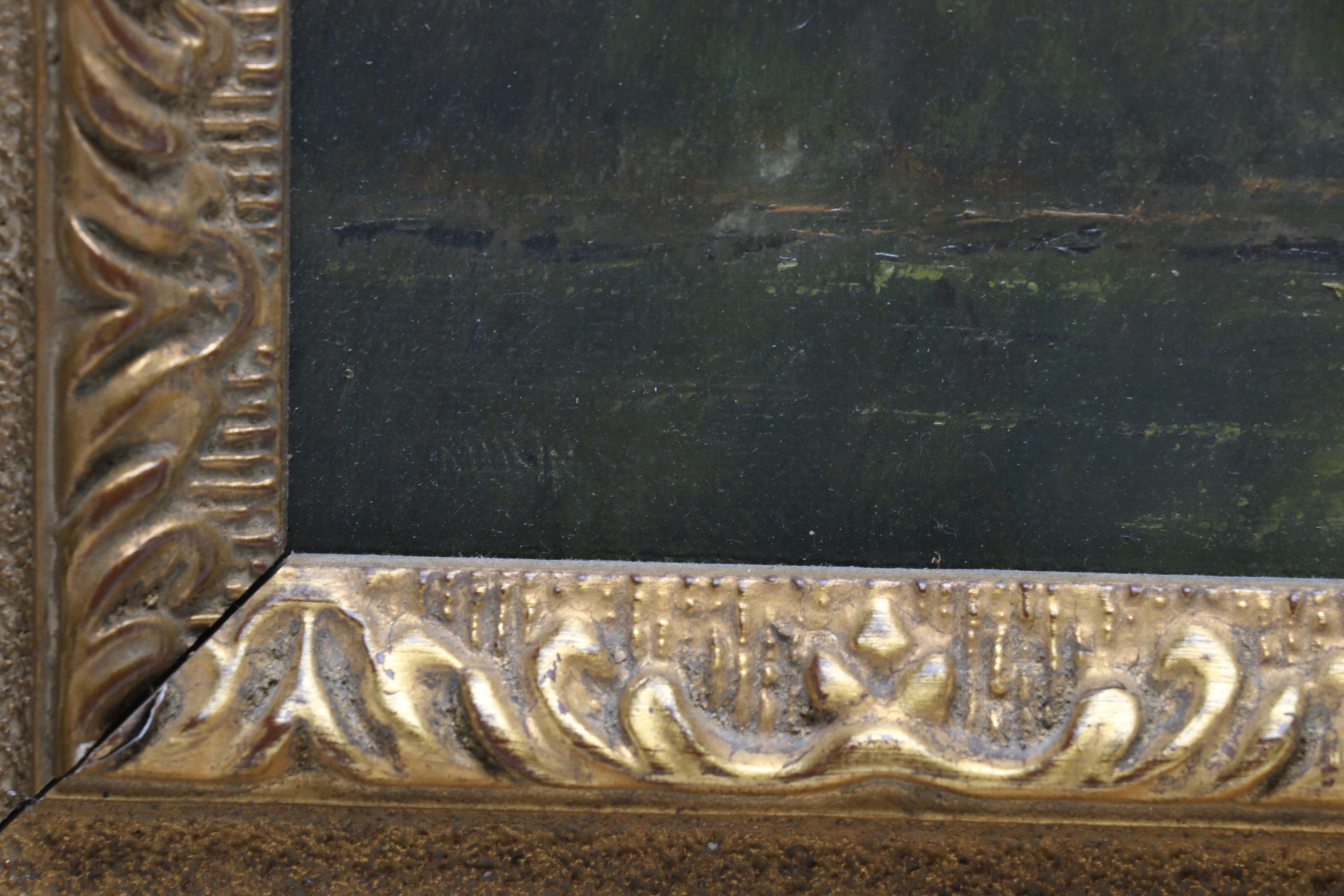 Munn Landscape Oil Painting on Canvas