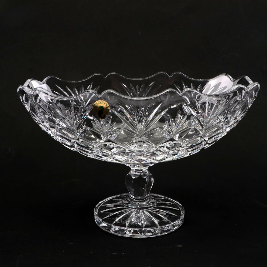 Waterford Crystal "Irish Treasures" Compote, Signed