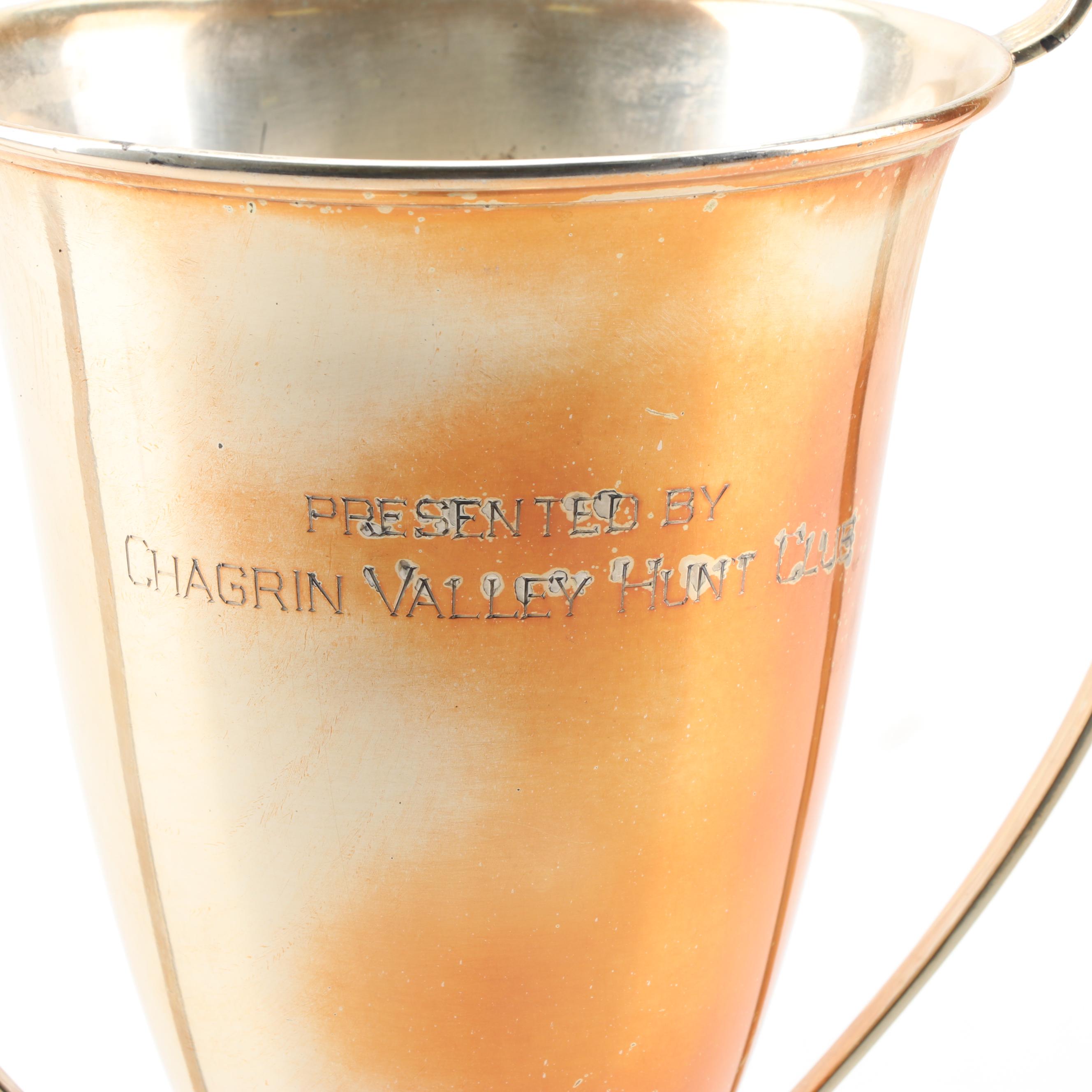 Cleveland Fall Horse Show 1942 Sterling Silver Loving Cup Trophy