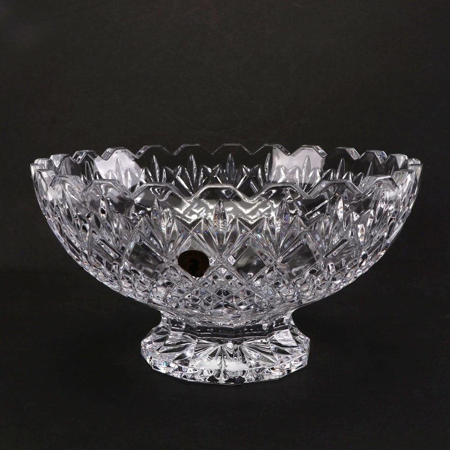 Waterford Crystal "Rosalee" Footed Bowl