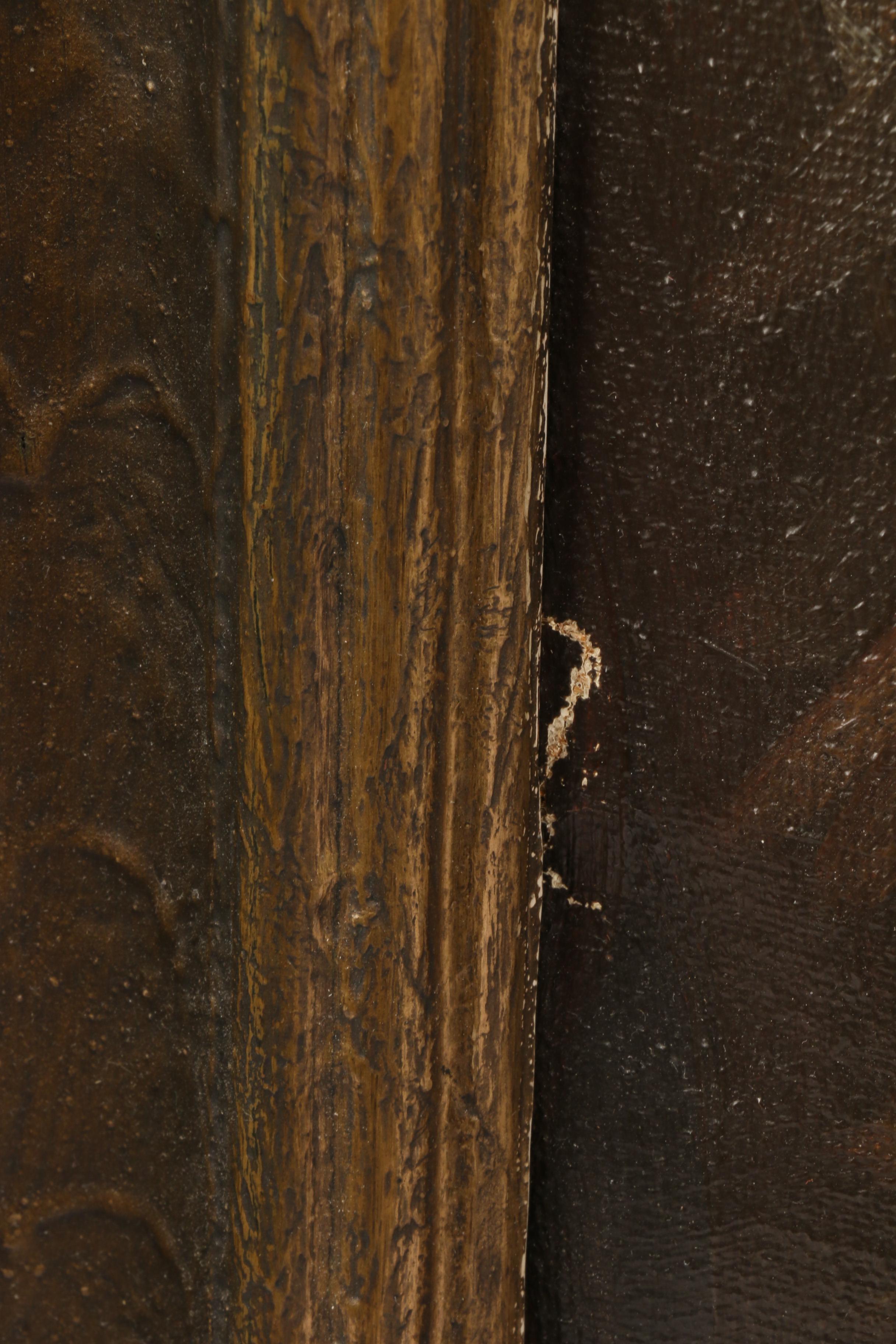 Wilbur G. Adam 1921 Portrait Oil Painting of Woman in Pink Dress