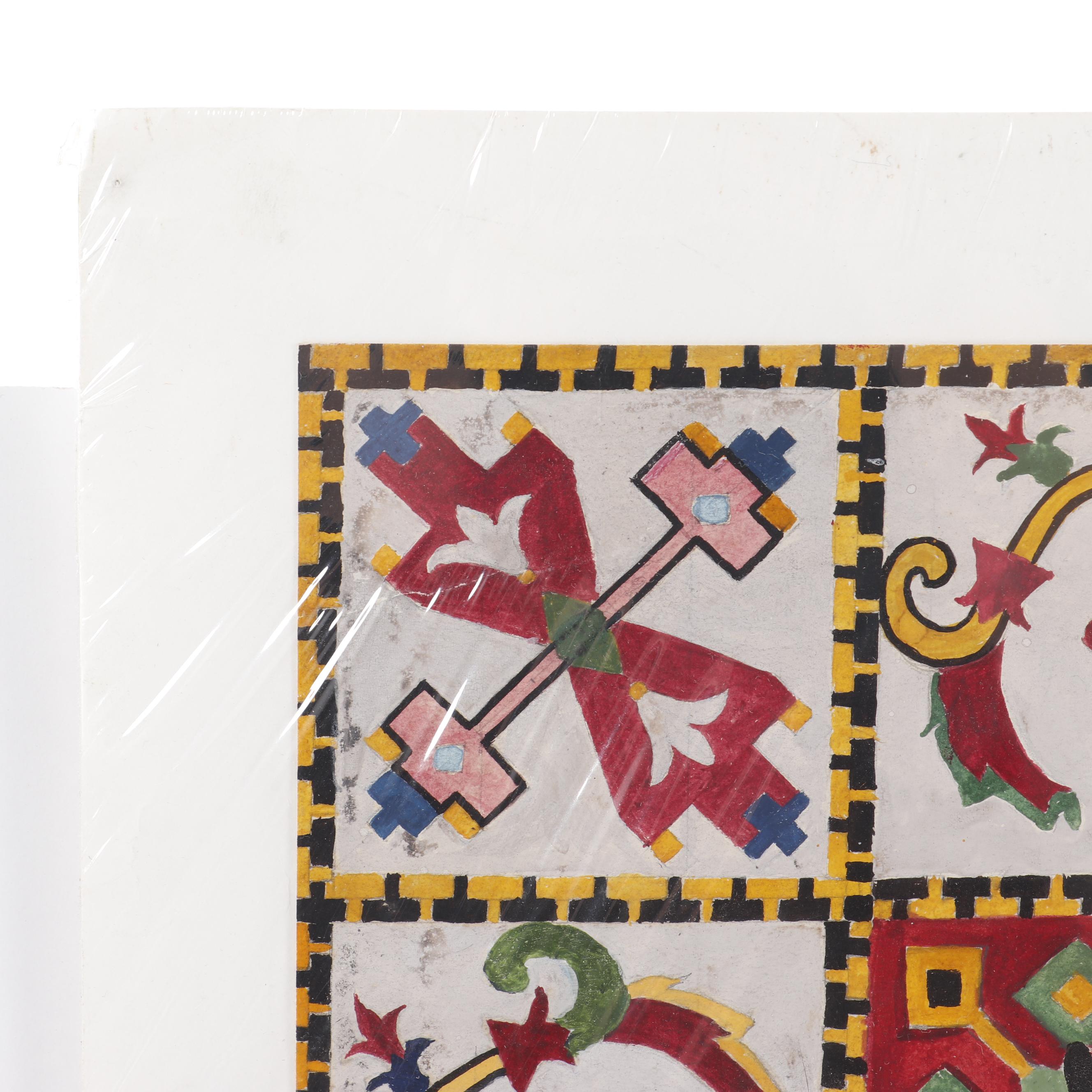 Vintage Pieces of Wallpaper and Design Proof