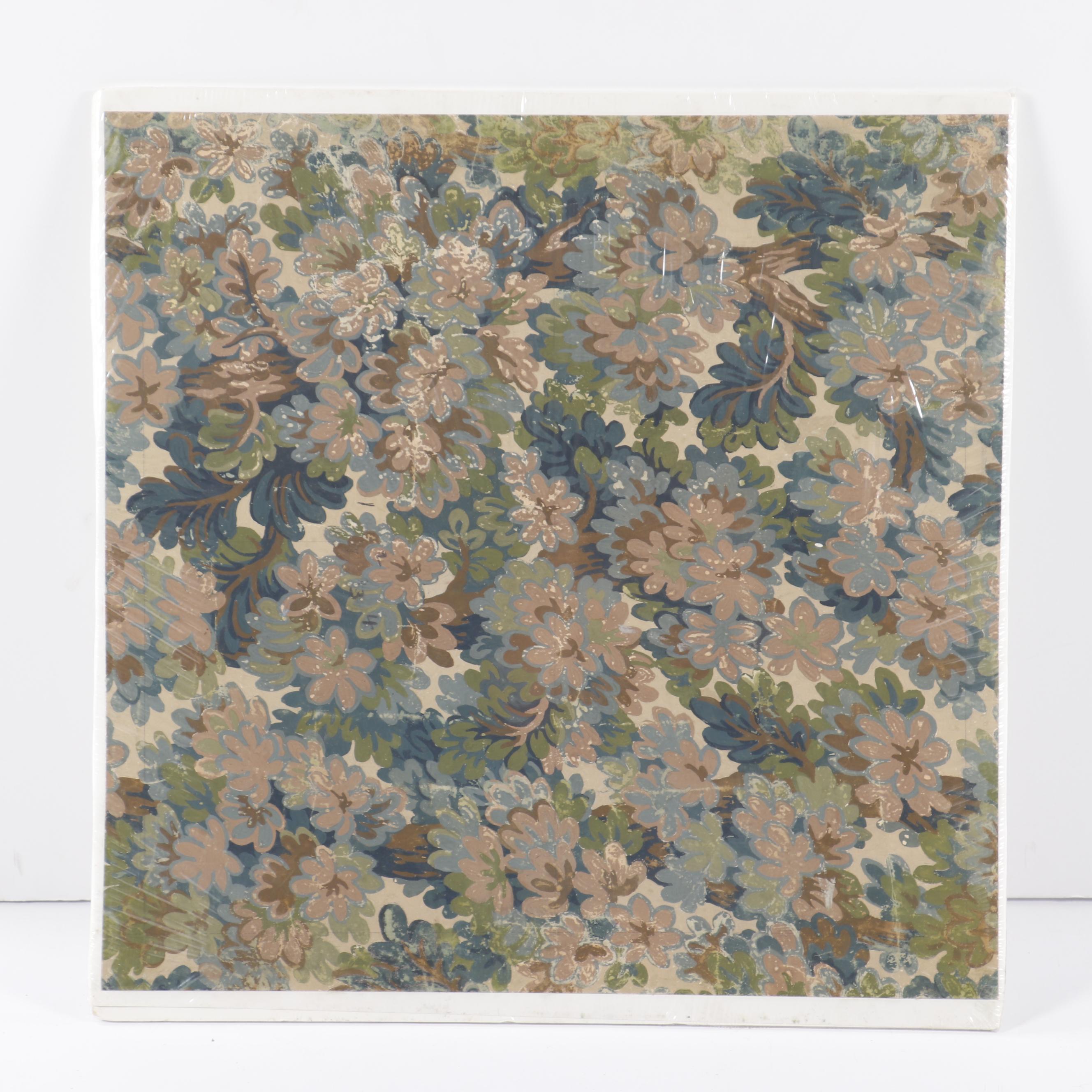 Vintage Pieces of Wallpaper and Design Proof