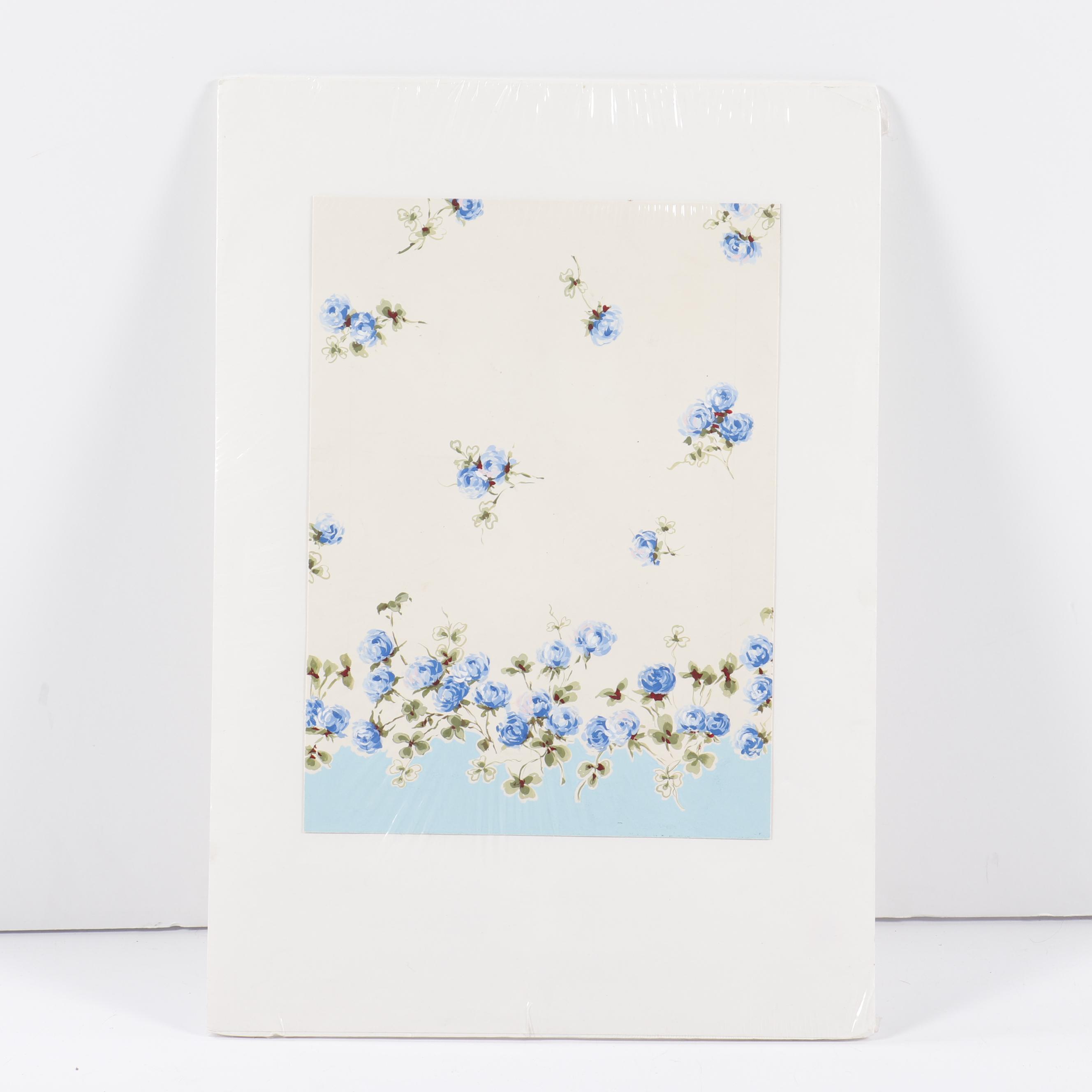 Vintage Pieces of Wallpaper and Design Proof