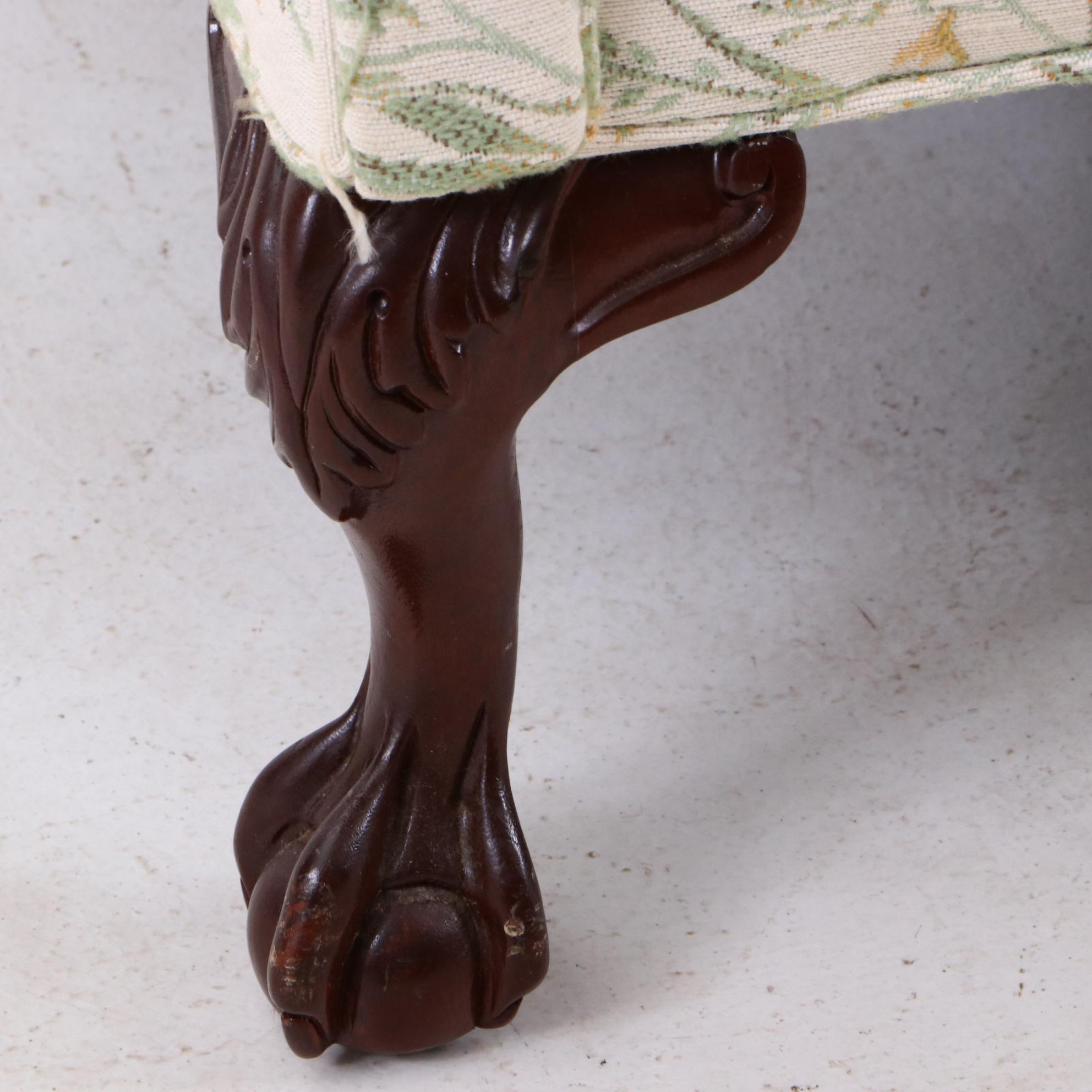 Camel Back Upholstered Loveseat by North Hickory Furniture Co.