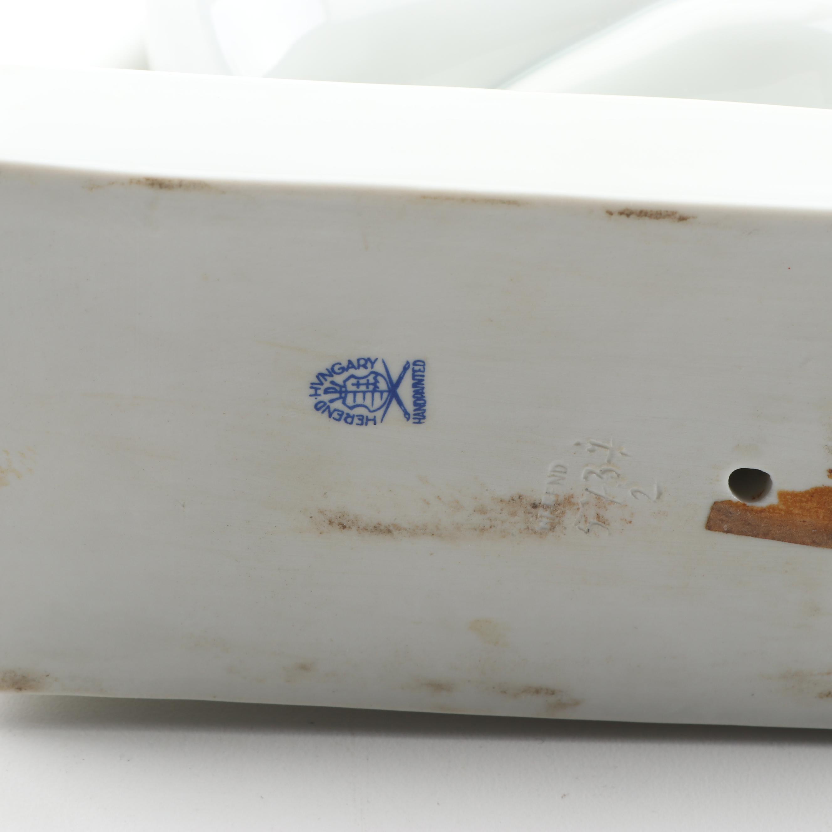 Herend Porcelain Art Deco Style Figurine