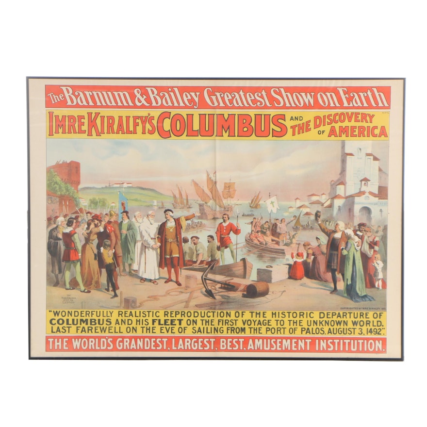 Barnum & Bailey Circus Poster