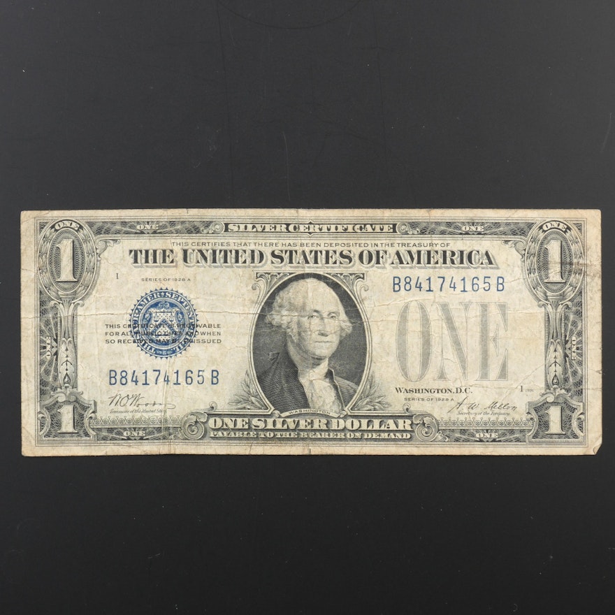 Series of 1928-A U.S. $1 Silver Certificate