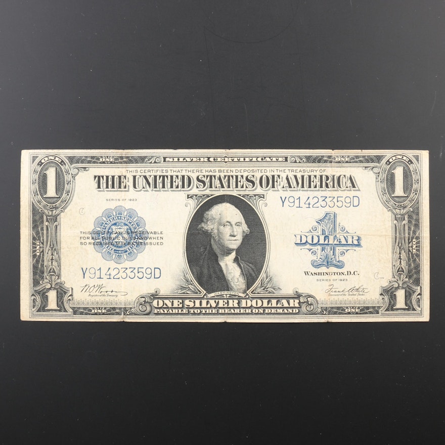 Series of 1923 U.S. $1 Silver Certificate
