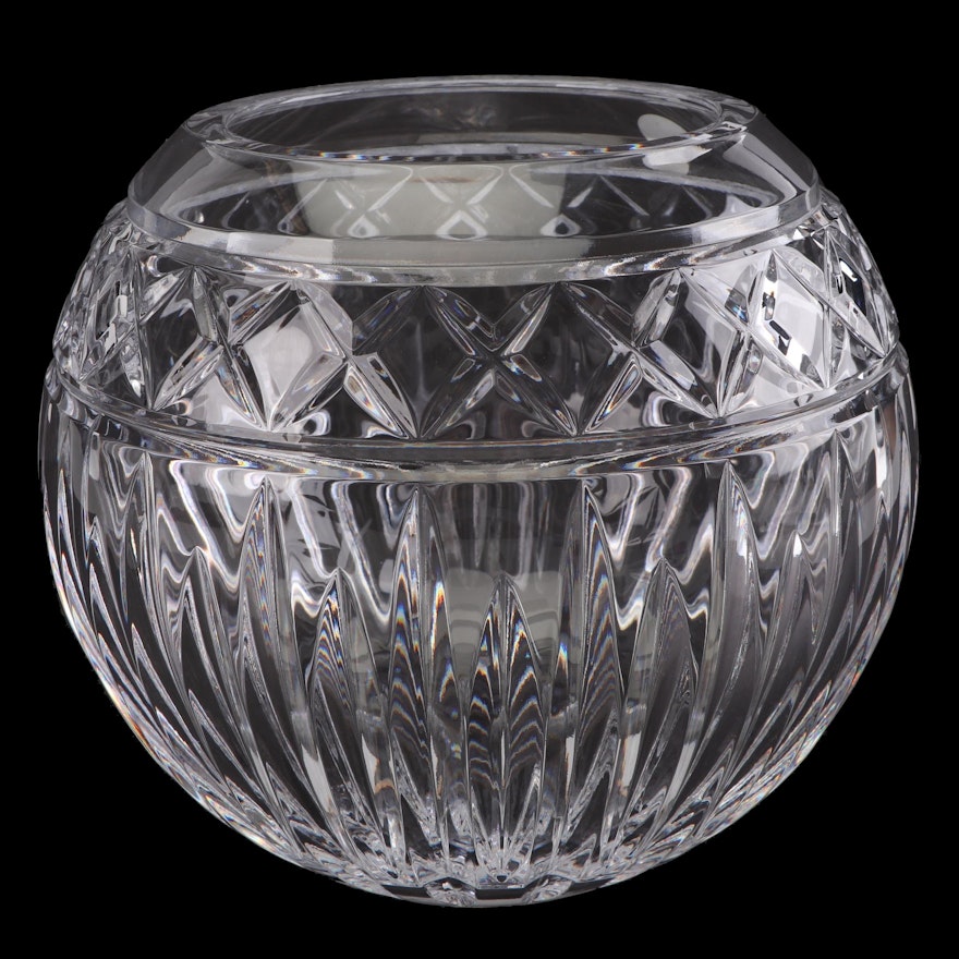 Waterford Crystal "Heritage" Rose Bowl