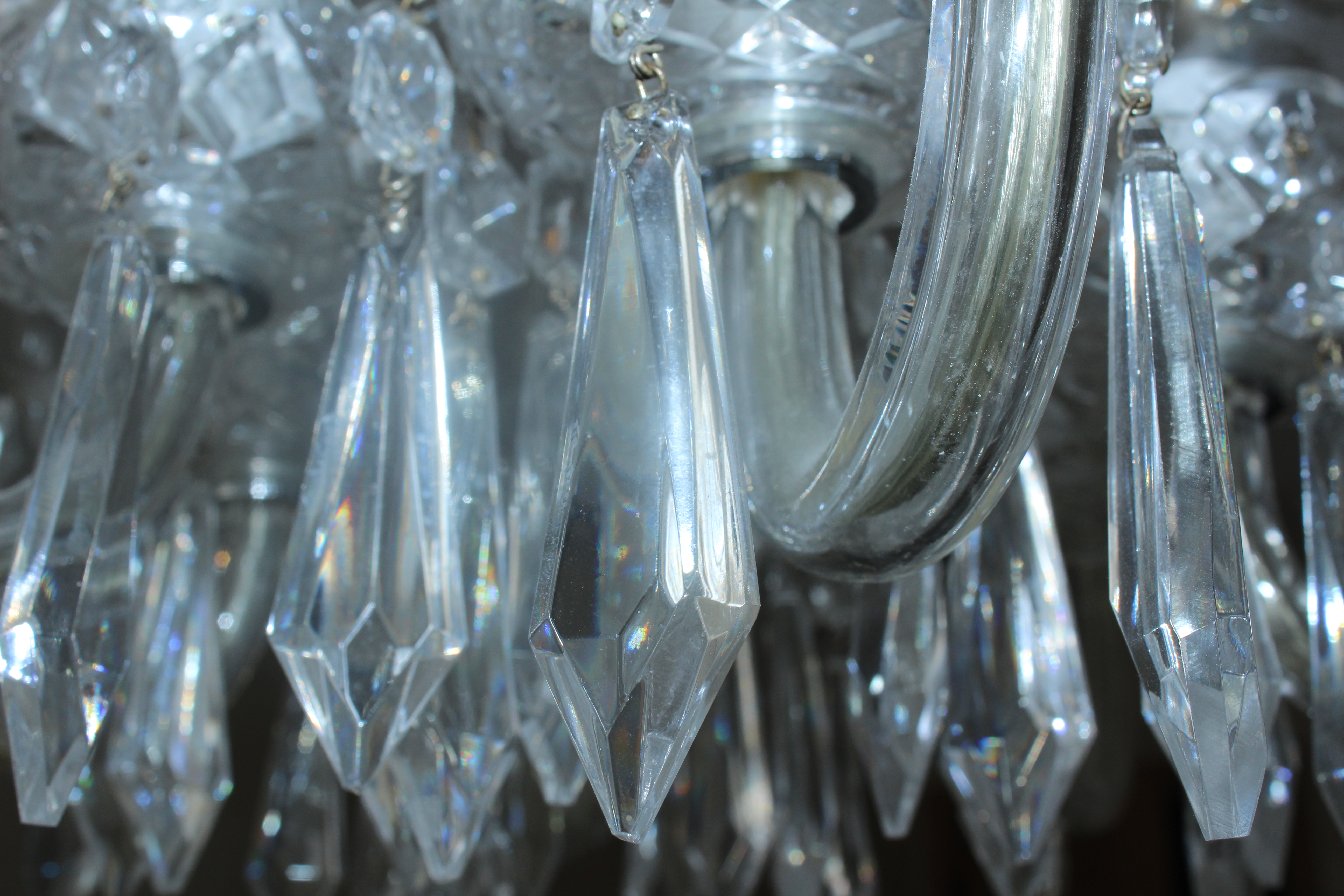 Waterford Crystal Six-Arm Chandelier