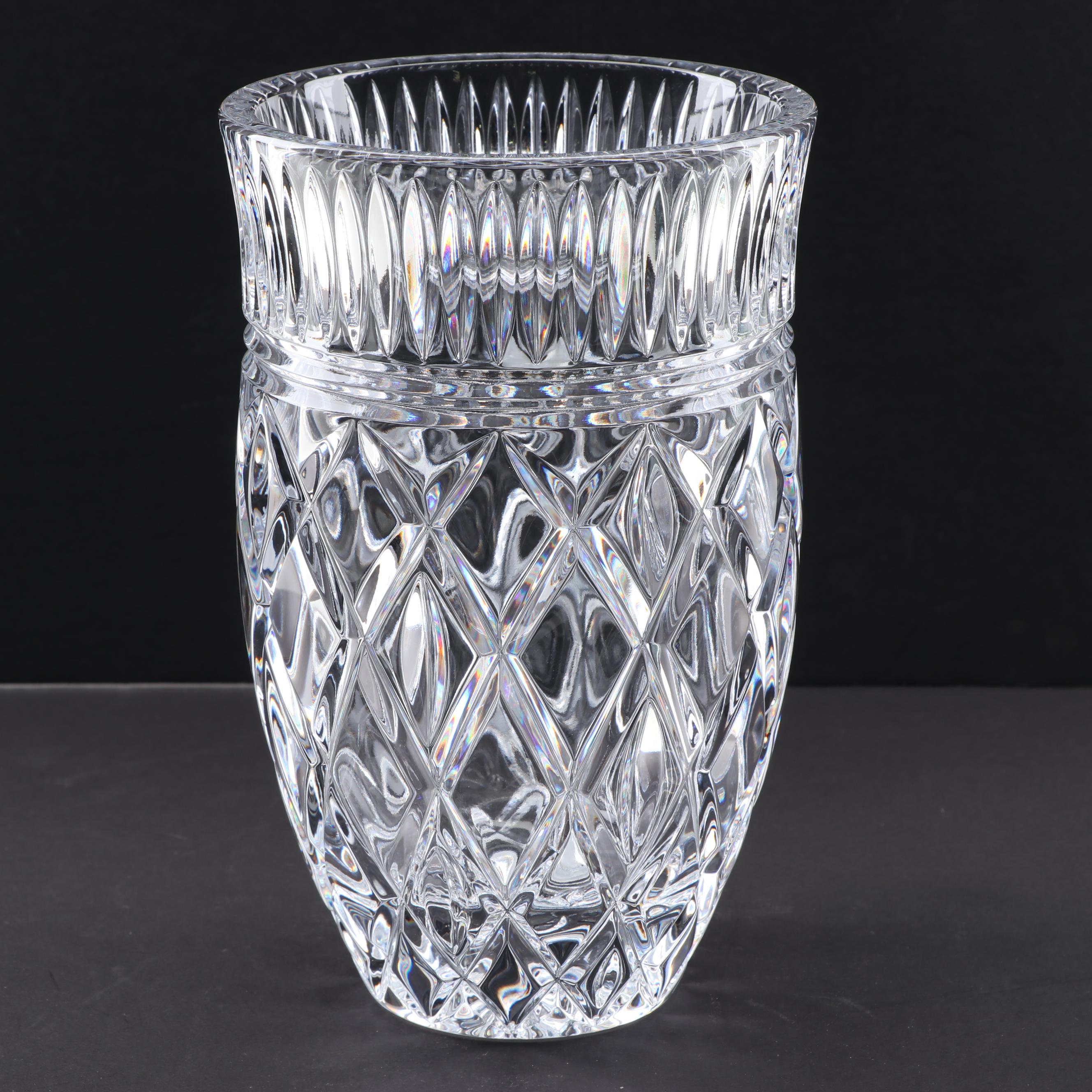 Waterford "Eastbridge" Lead Crystal Vase, 21st Century