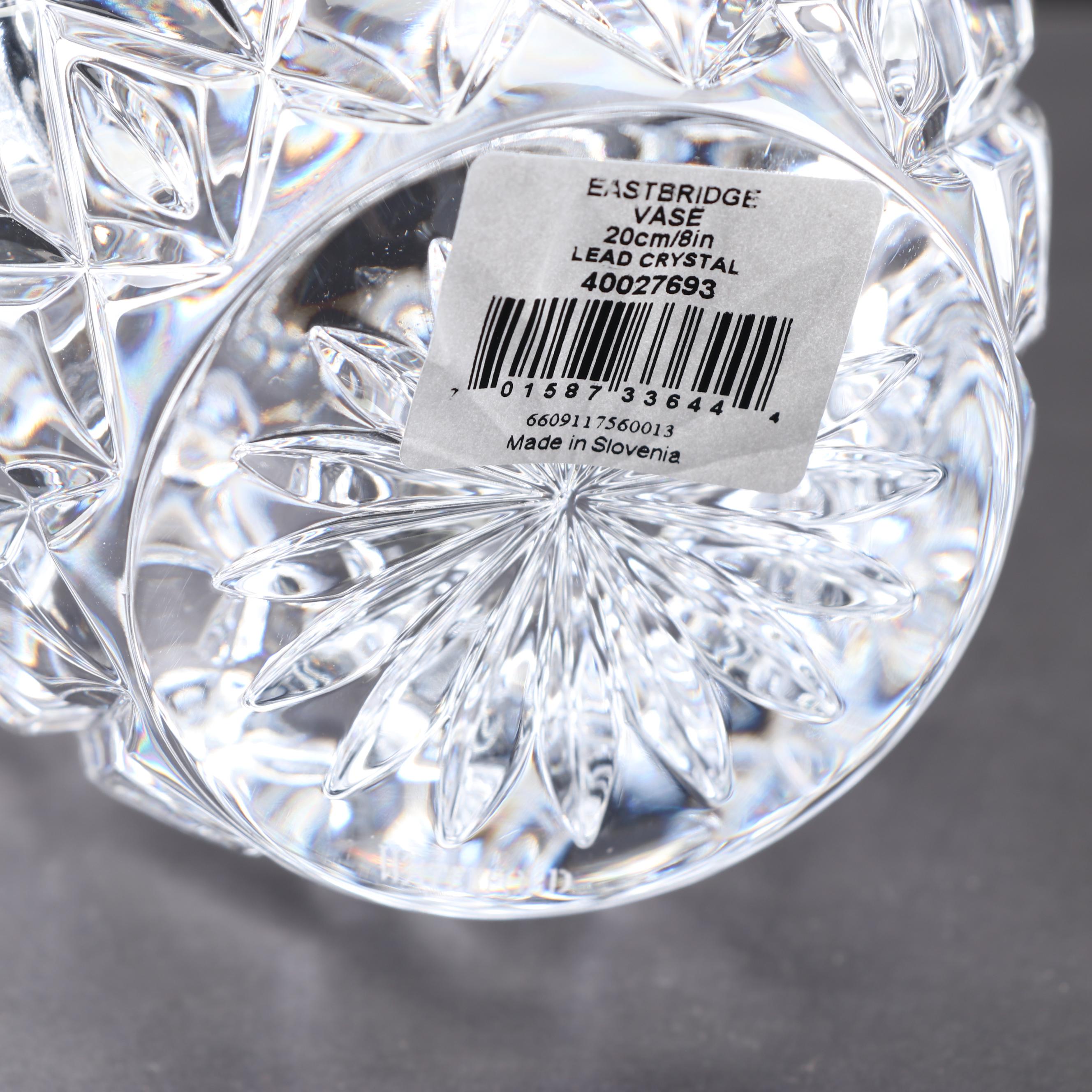 Waterford "Eastbridge" Lead Crystal Vase, 21st Century