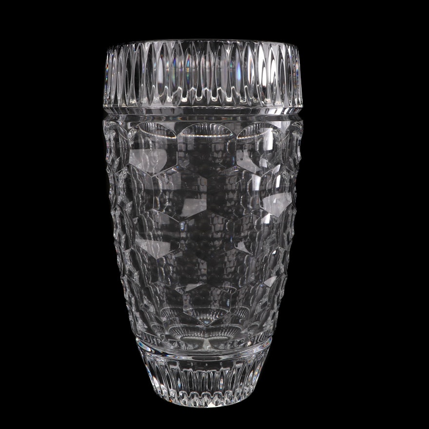Waterford Crystal "Honeycomb" Vase