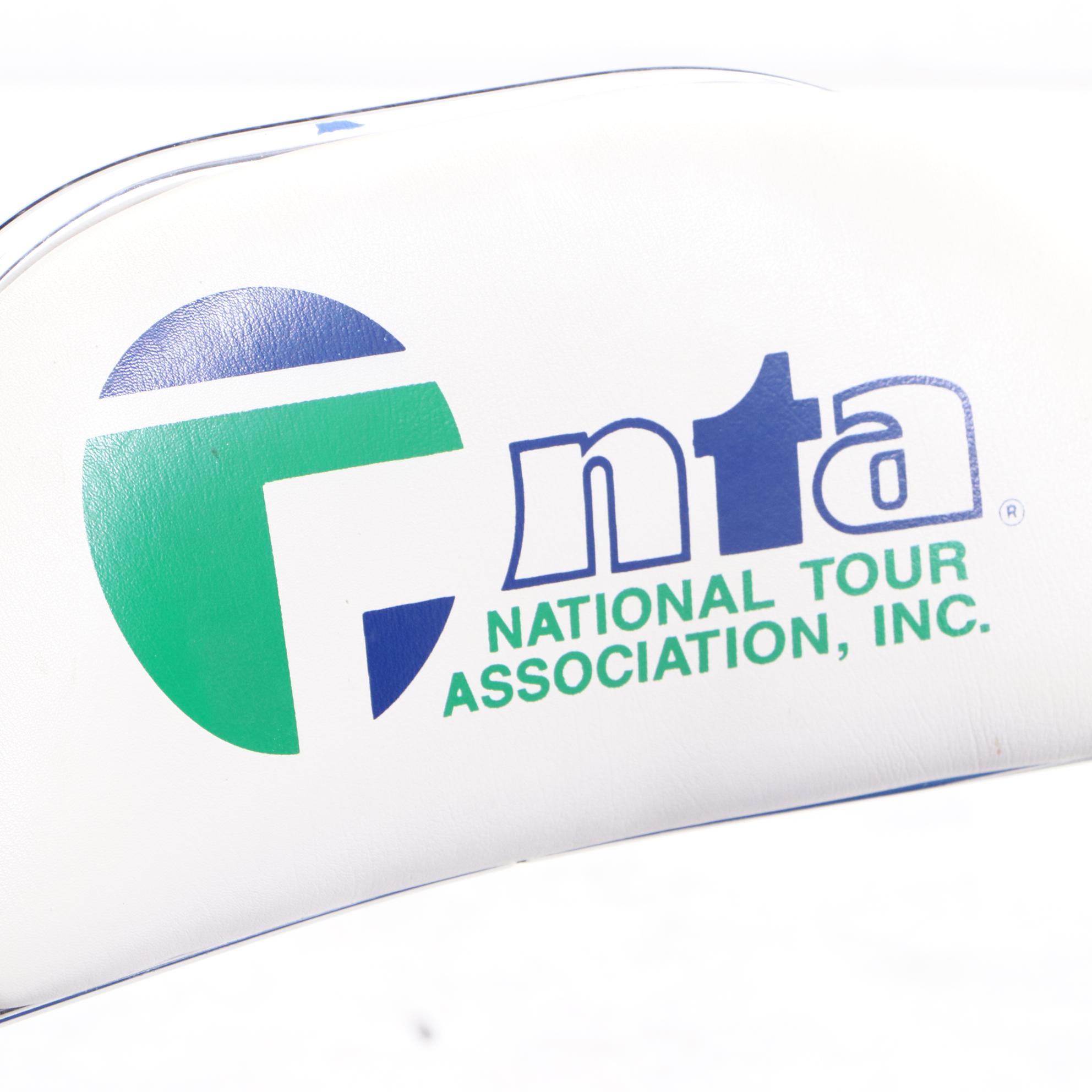 Two Arnold Metal "NTA" Folding Chairs Personally Owned by Jim and Pat Host