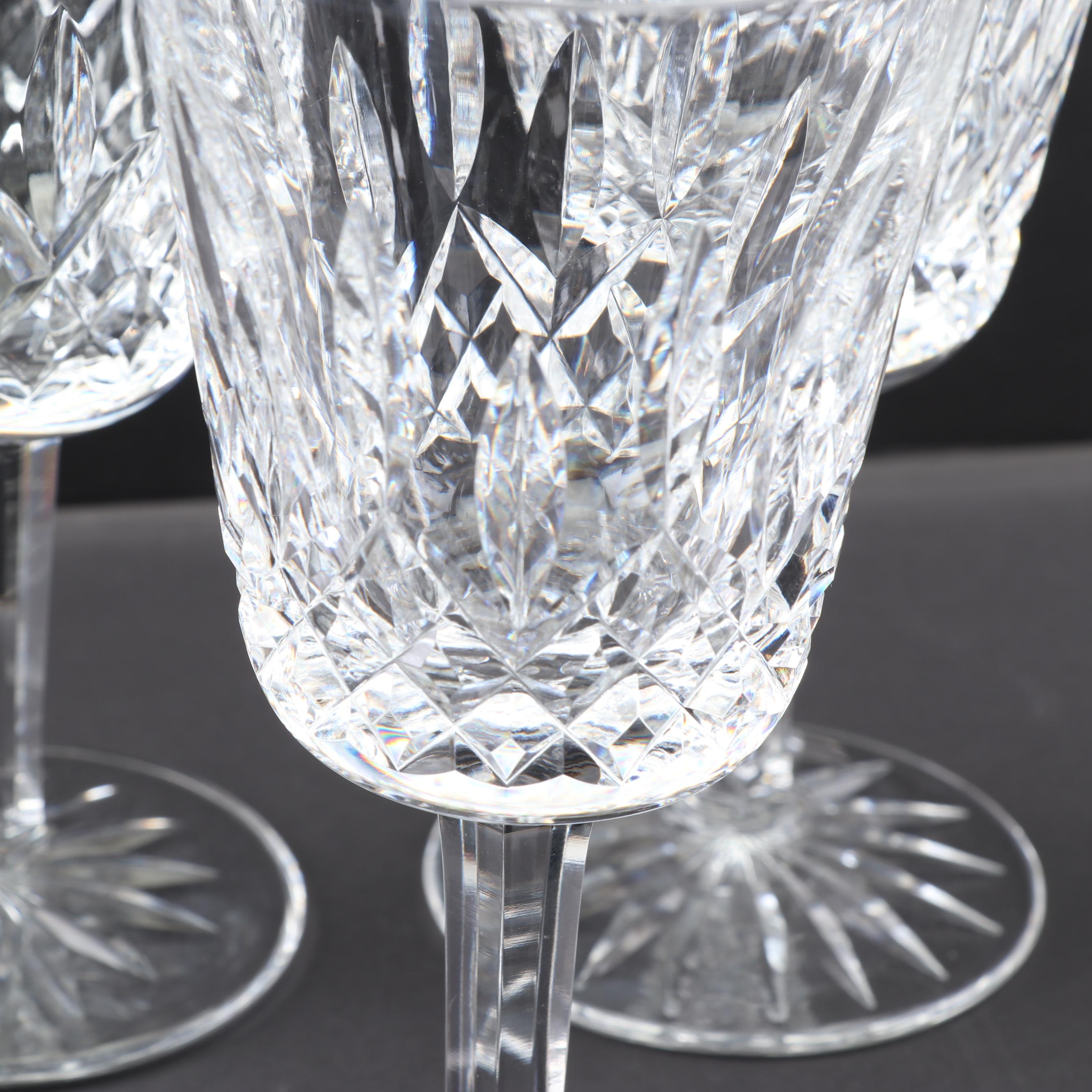 Waterford Crystal "Lismore" Water Goblets
