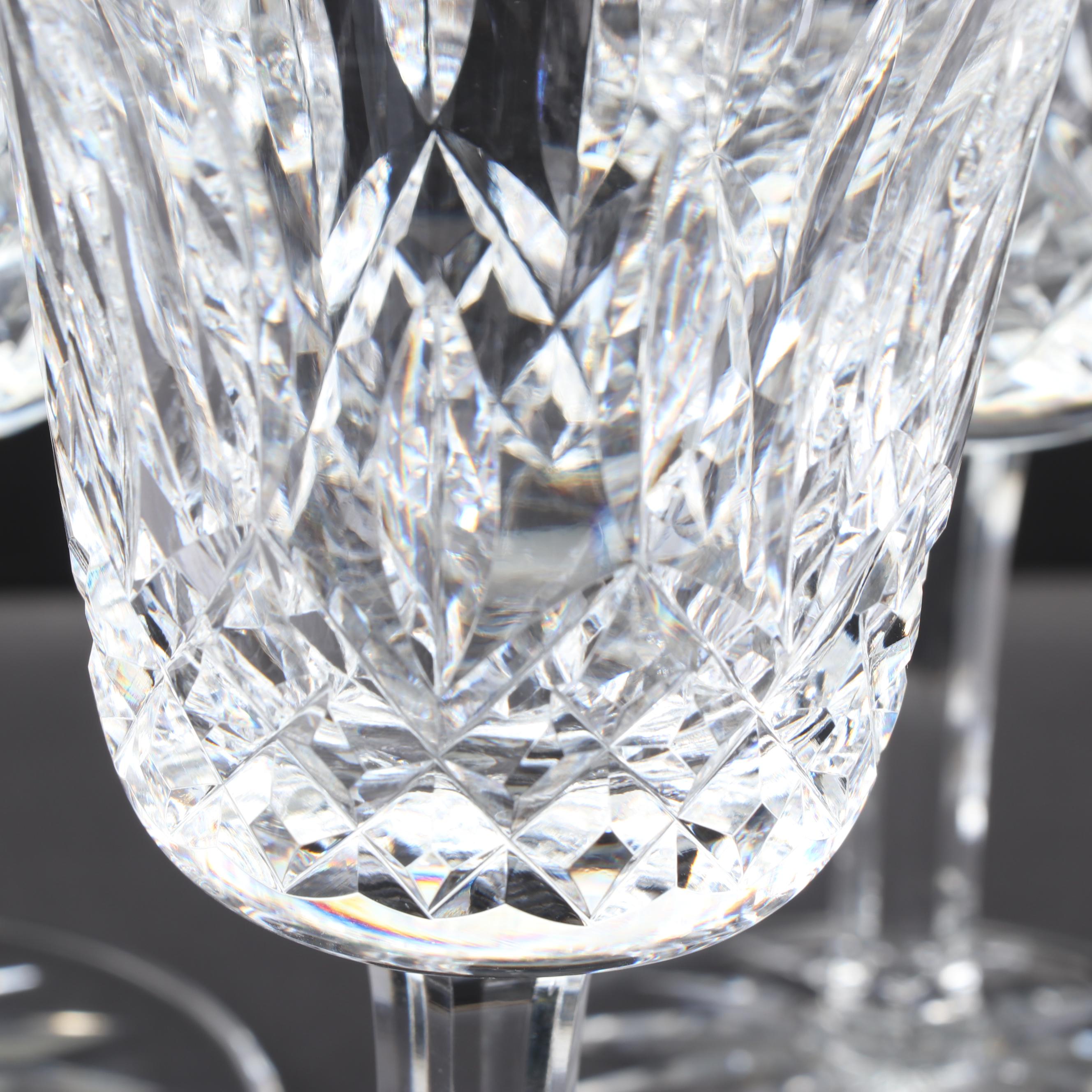 Waterford Crystal "Lismore" Water Goblets