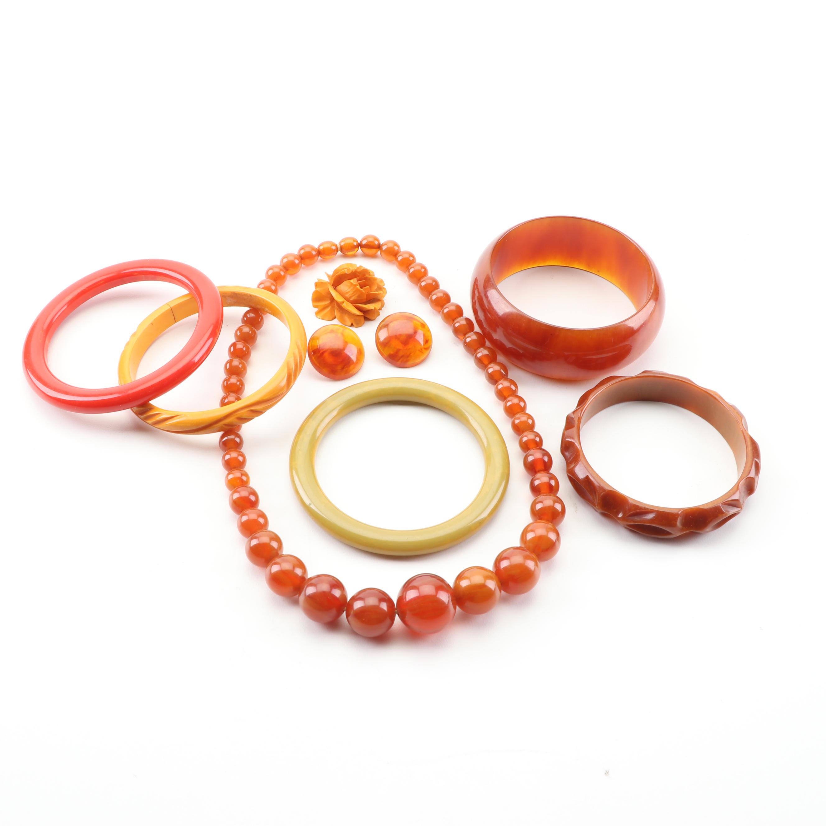 Bakelite Jewelry Assortment