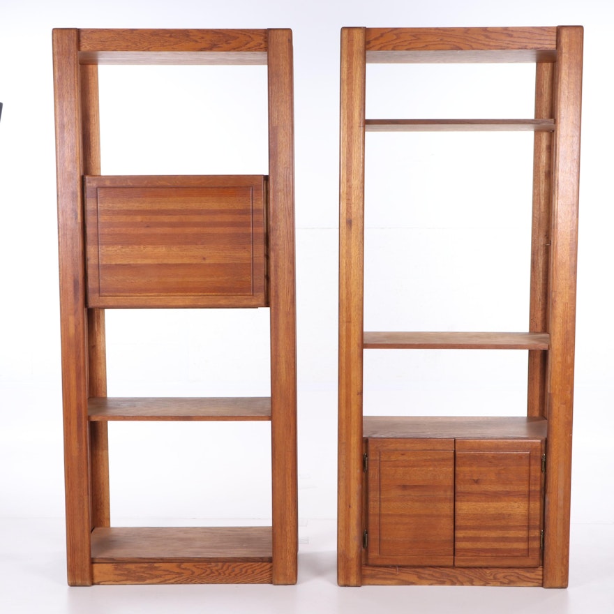 Danish Modern Style Teak Shelving Units, 20th Century