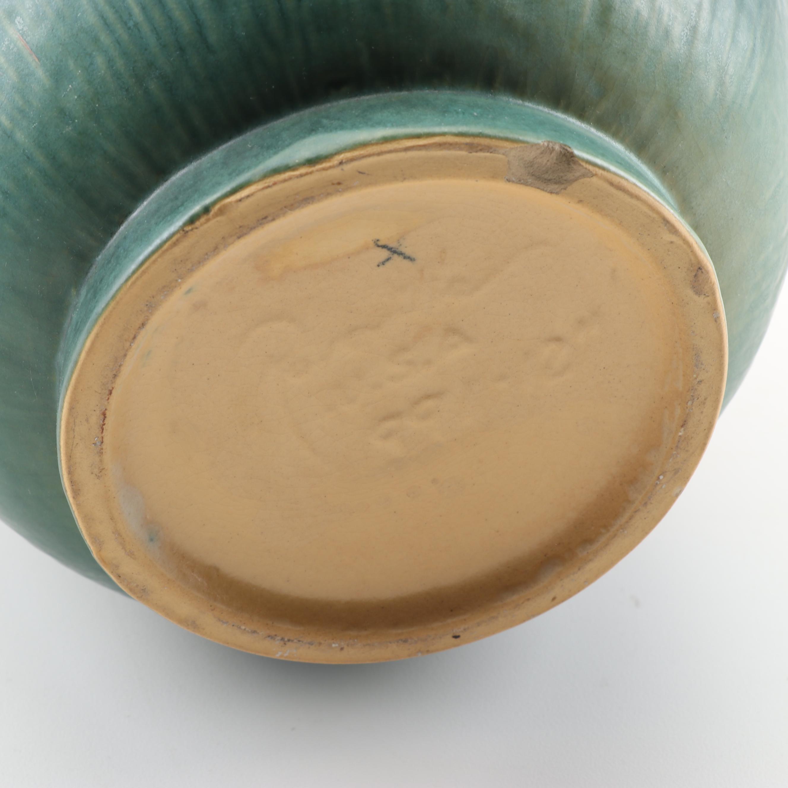 Roseville Pottery "White Rose" Vase