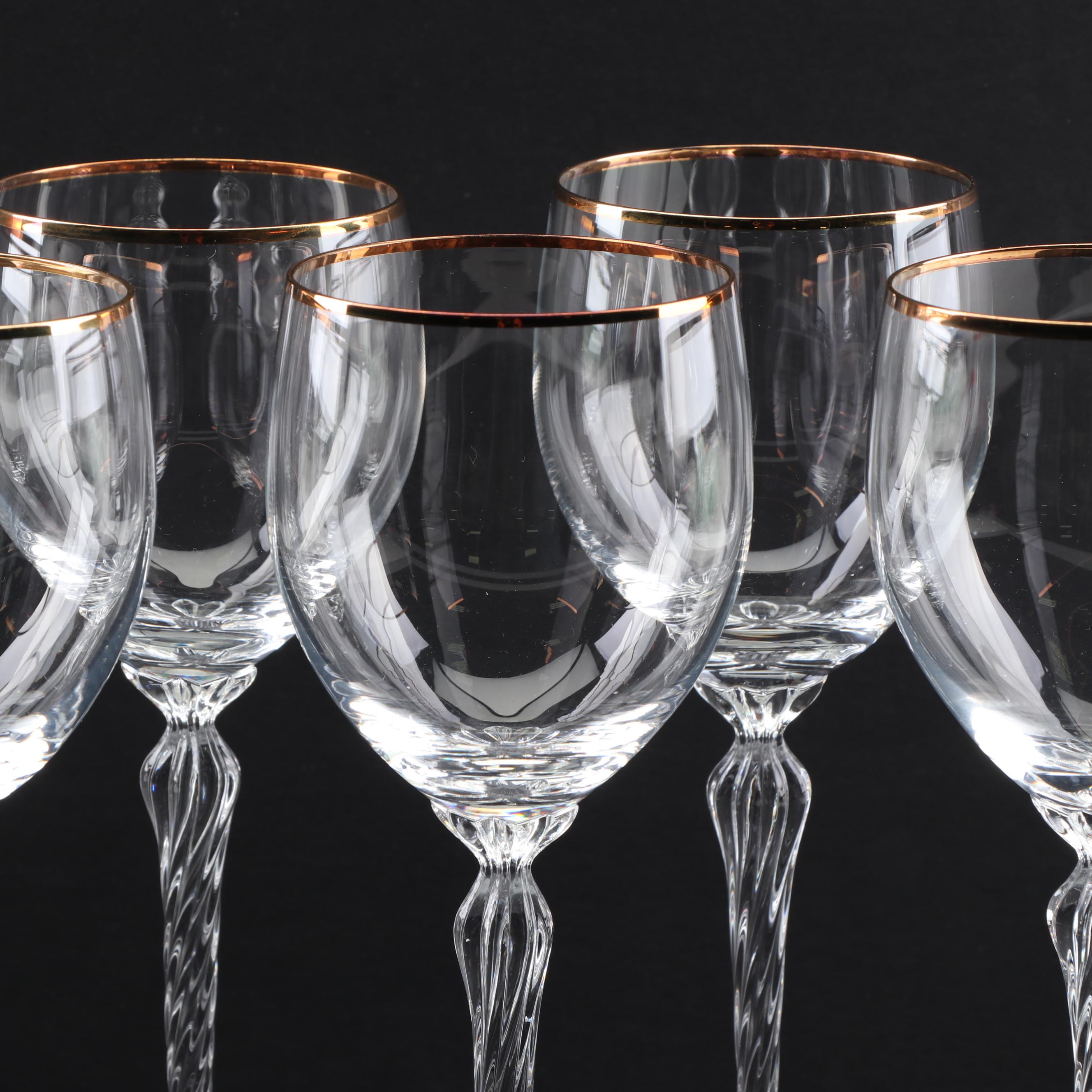 Lenox "Monroe" Crystal Water Goblets
