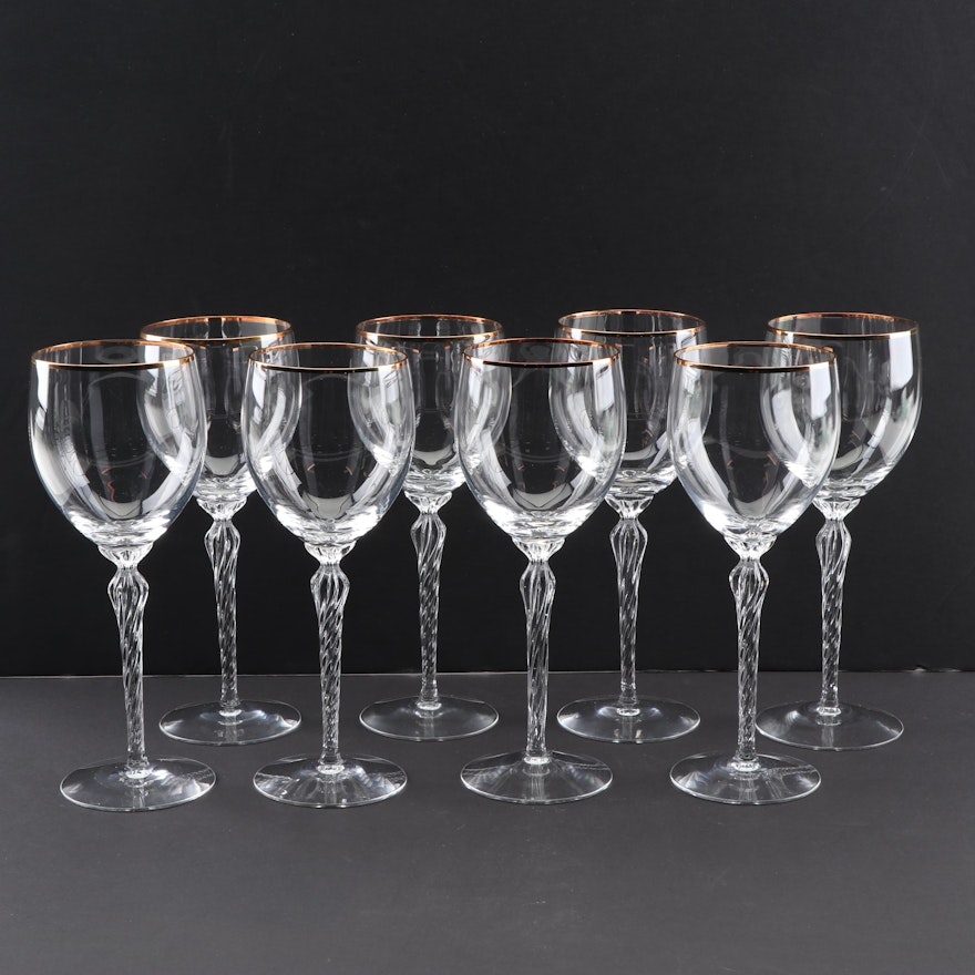 Lenox "Monroe" Crystal Water Goblets