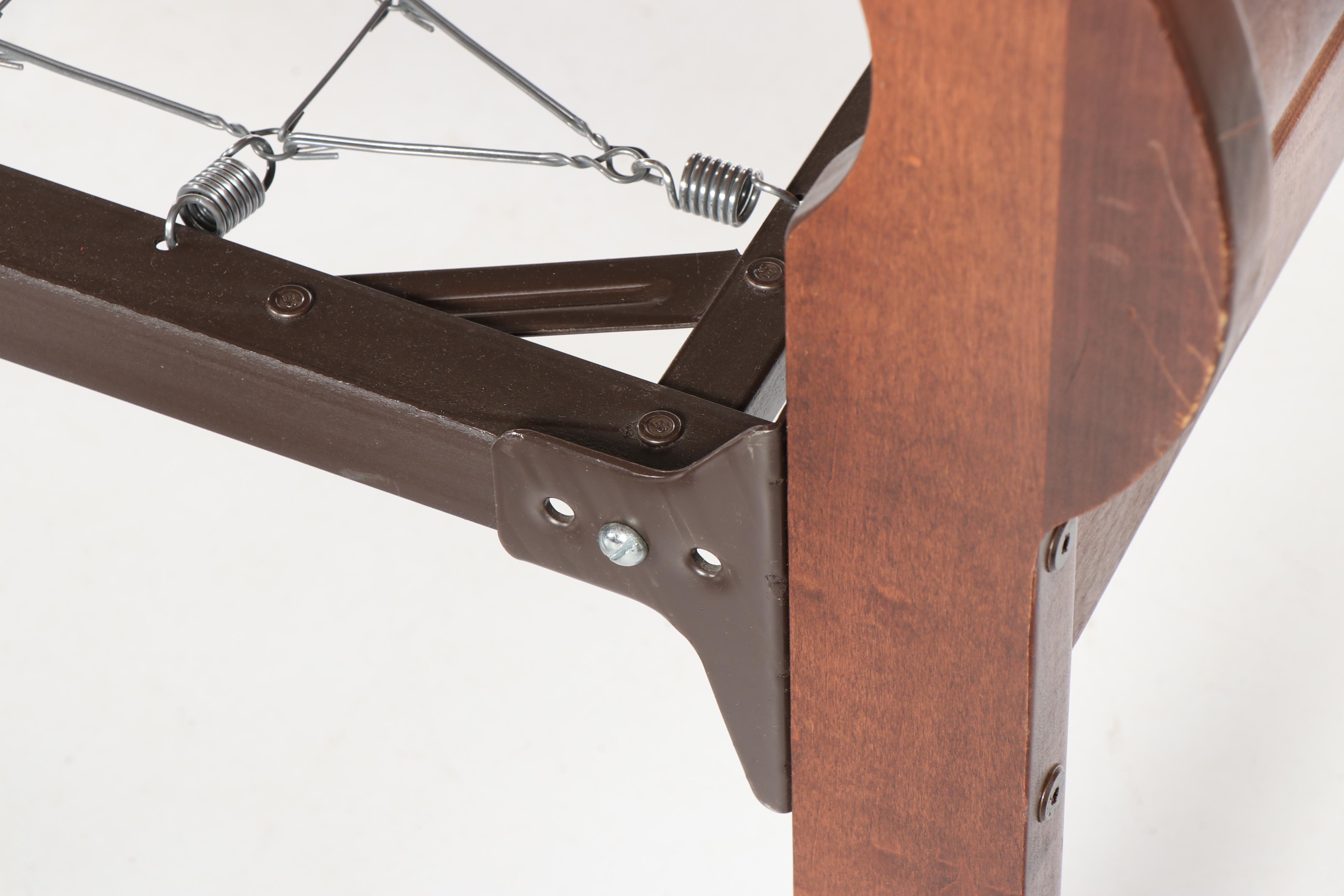 Veneered Sleigh Daybed with Trundle, 20th Century