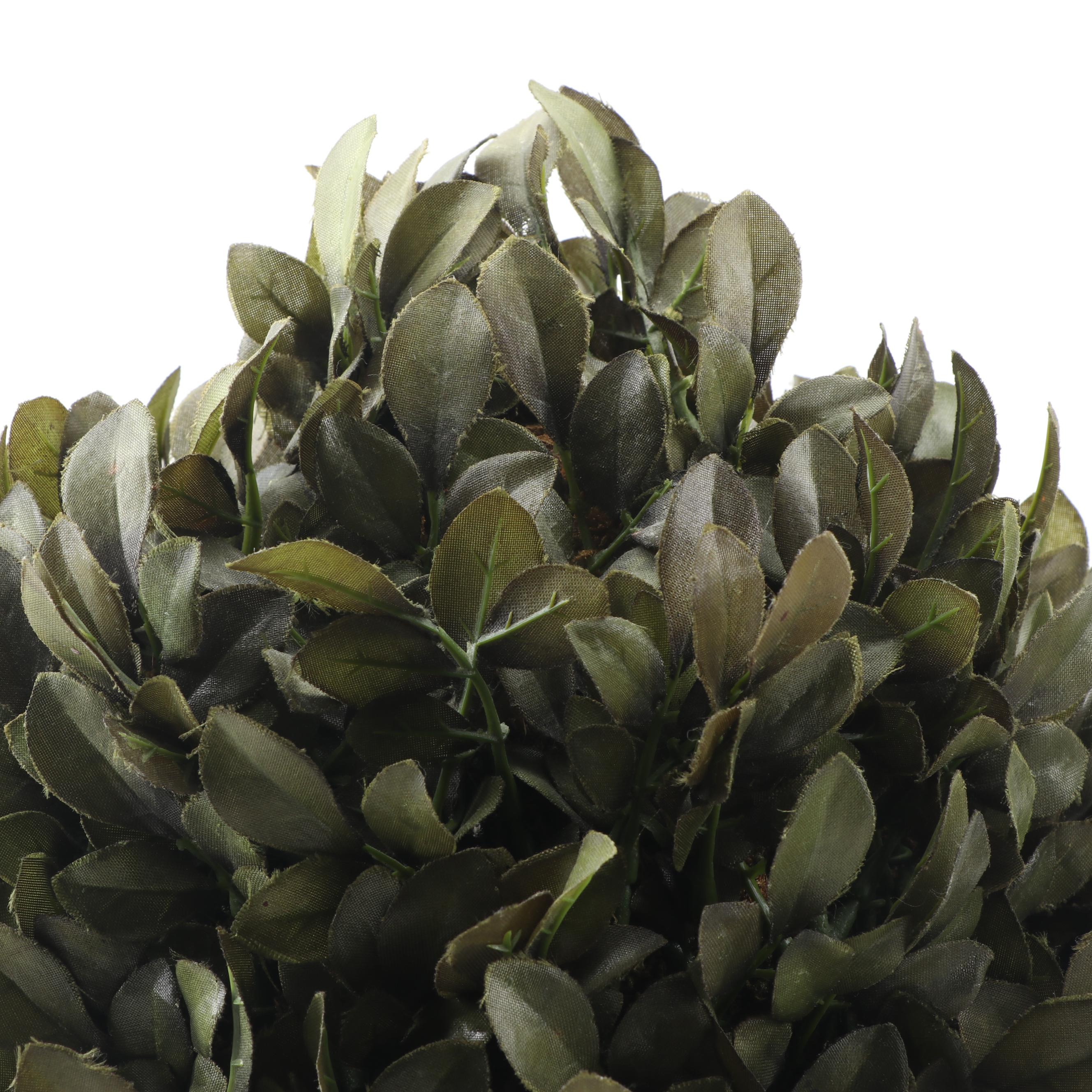 Artificial Boxwood Topiaries in Urn Form Planters