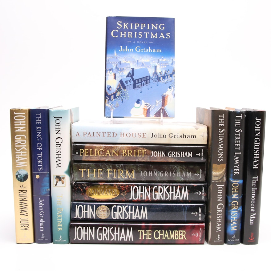 John Grisham Book Collection including First Editions
