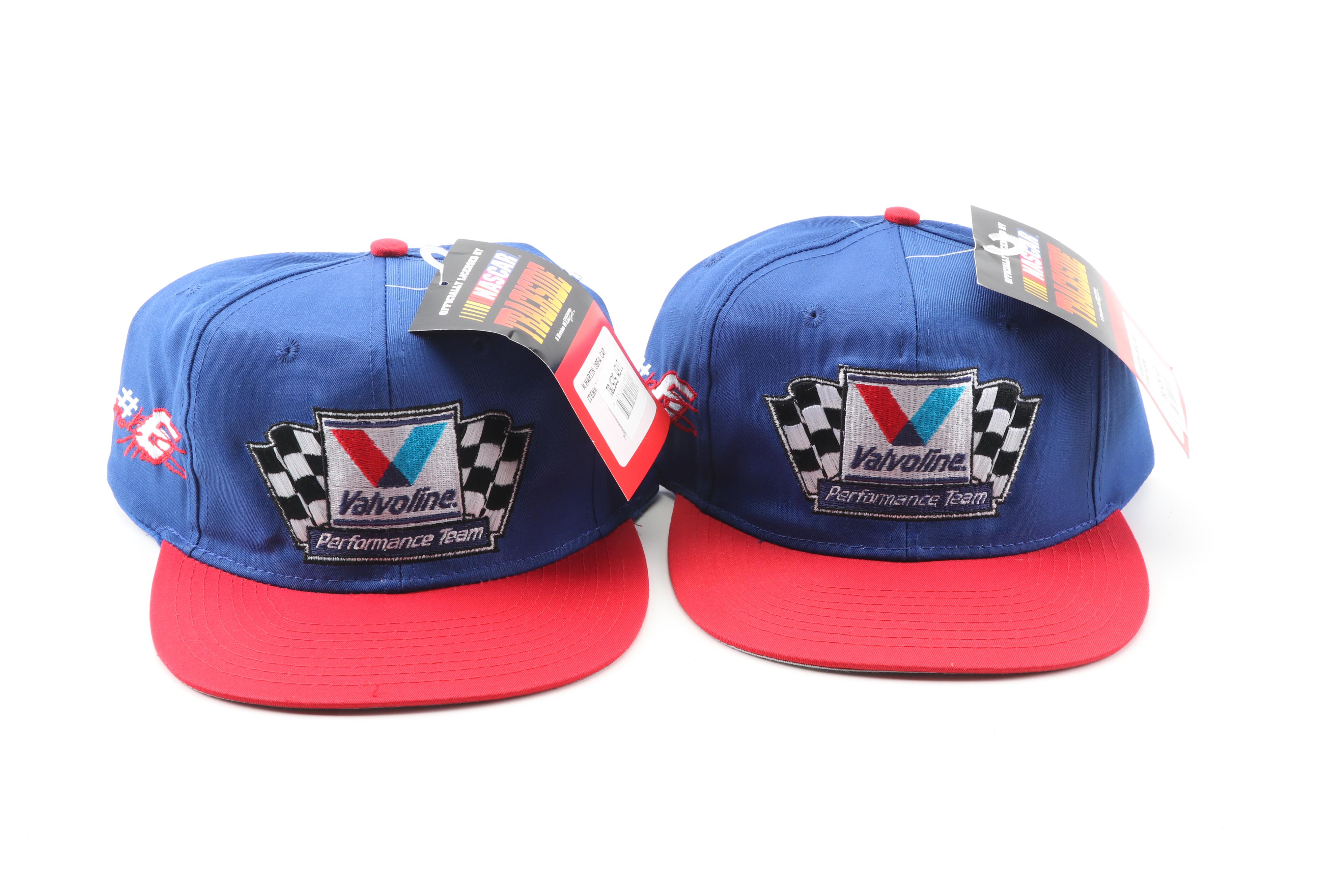 NASCAR Hats Including Bill Elliott and Mark Martin