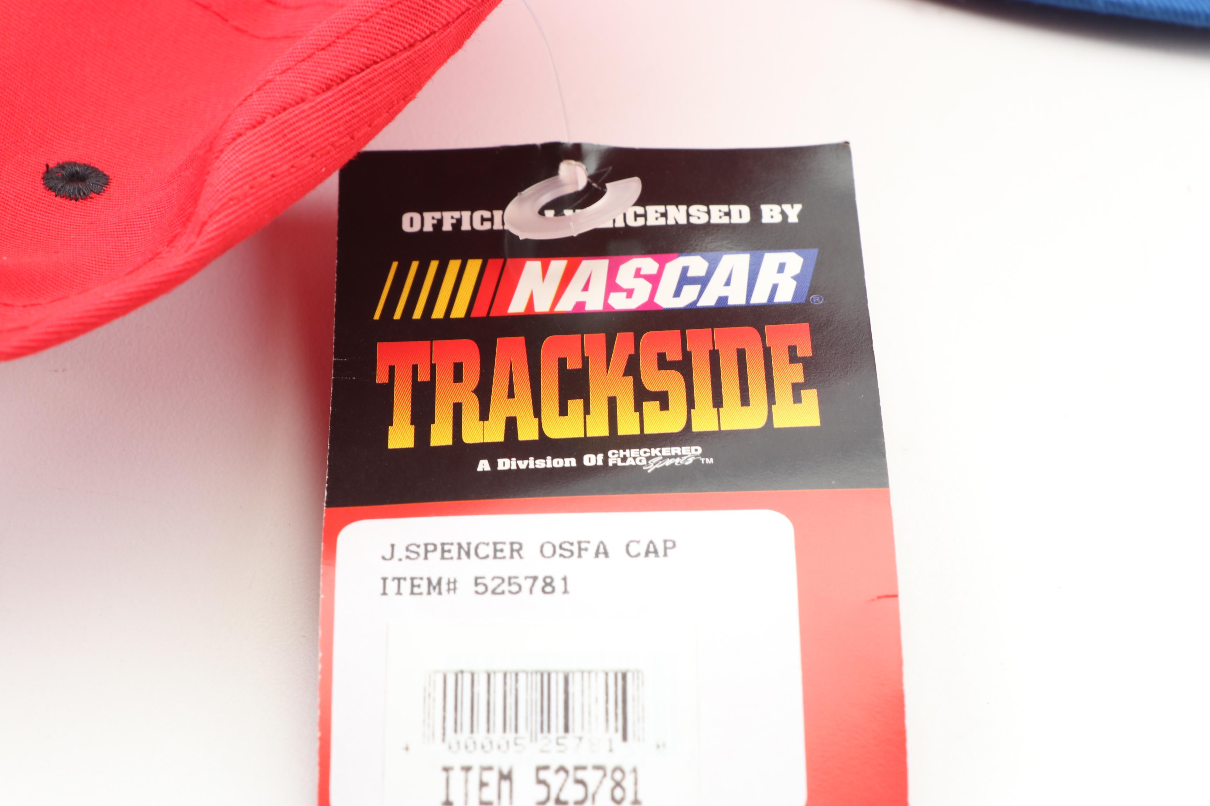 NASCAR Hats Including Bill Elliott and Mark Martin