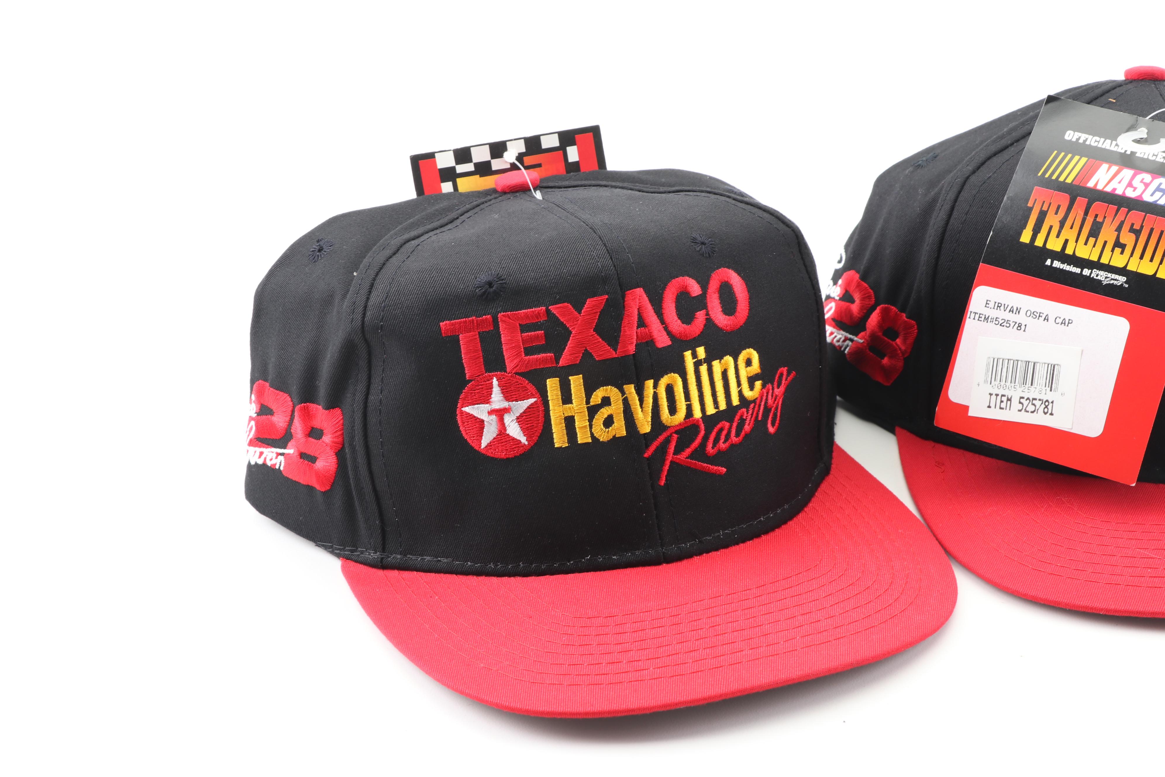 NASCAR Hats Including Bill Elliott and Mark Martin