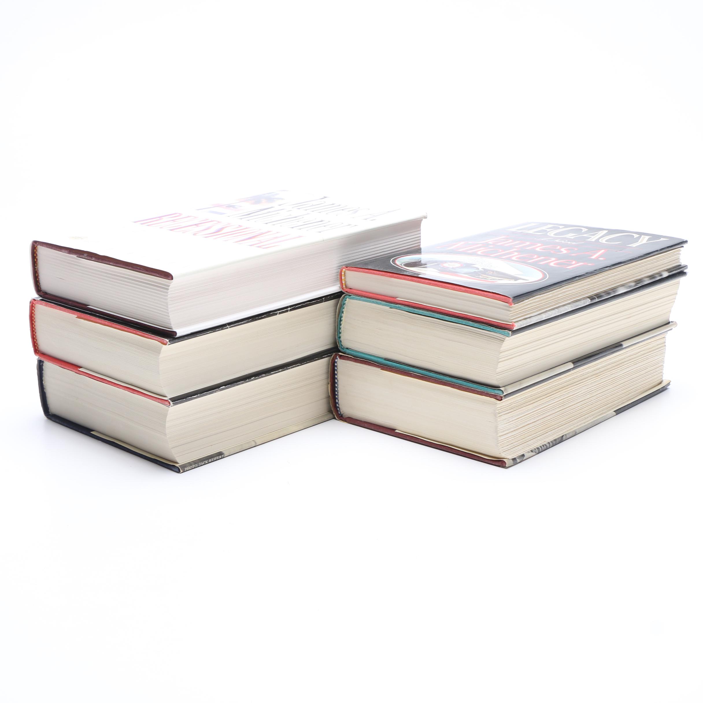 James A. Michener Books featuring Signed First Edition