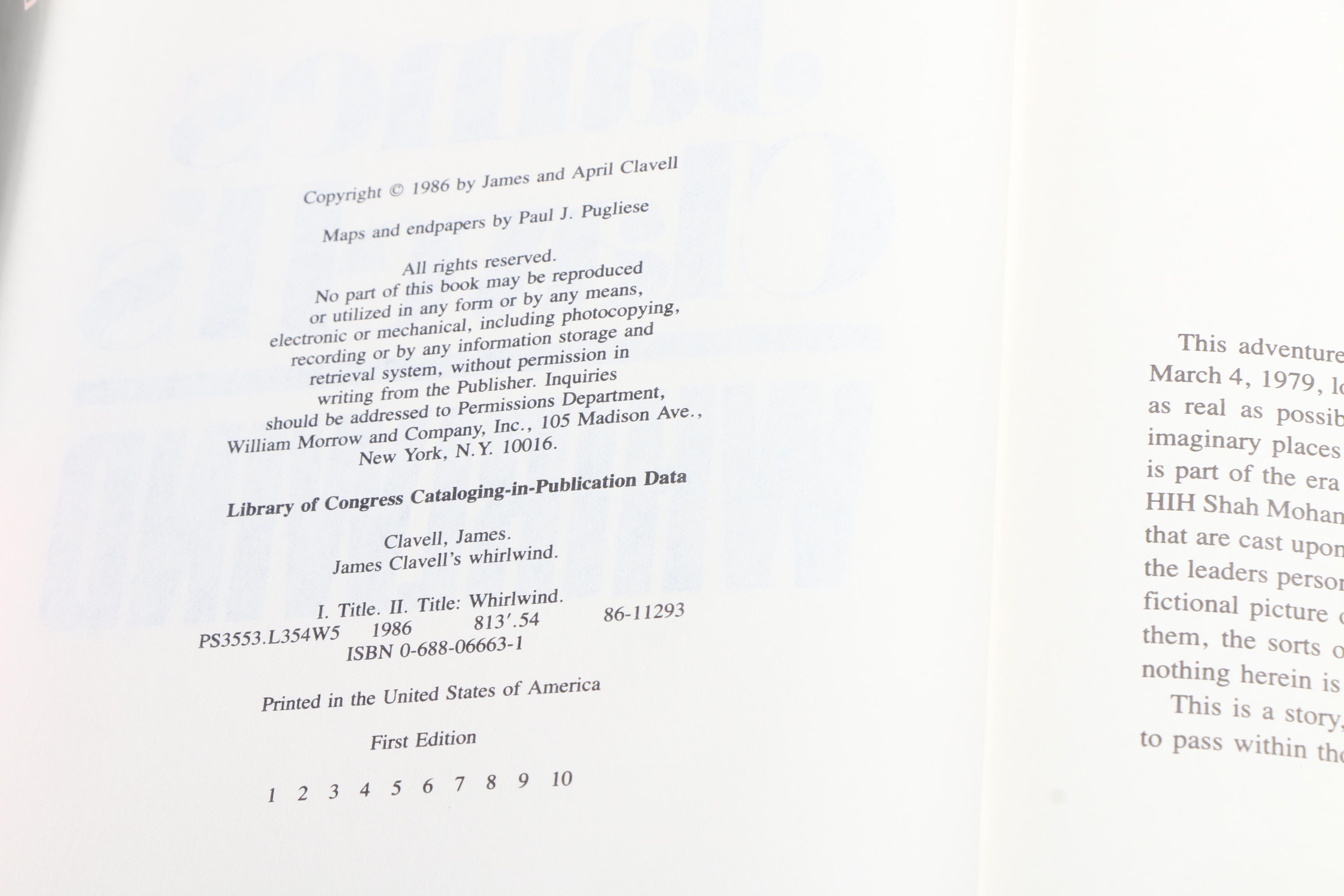 James A. Michener Books featuring Signed First Edition