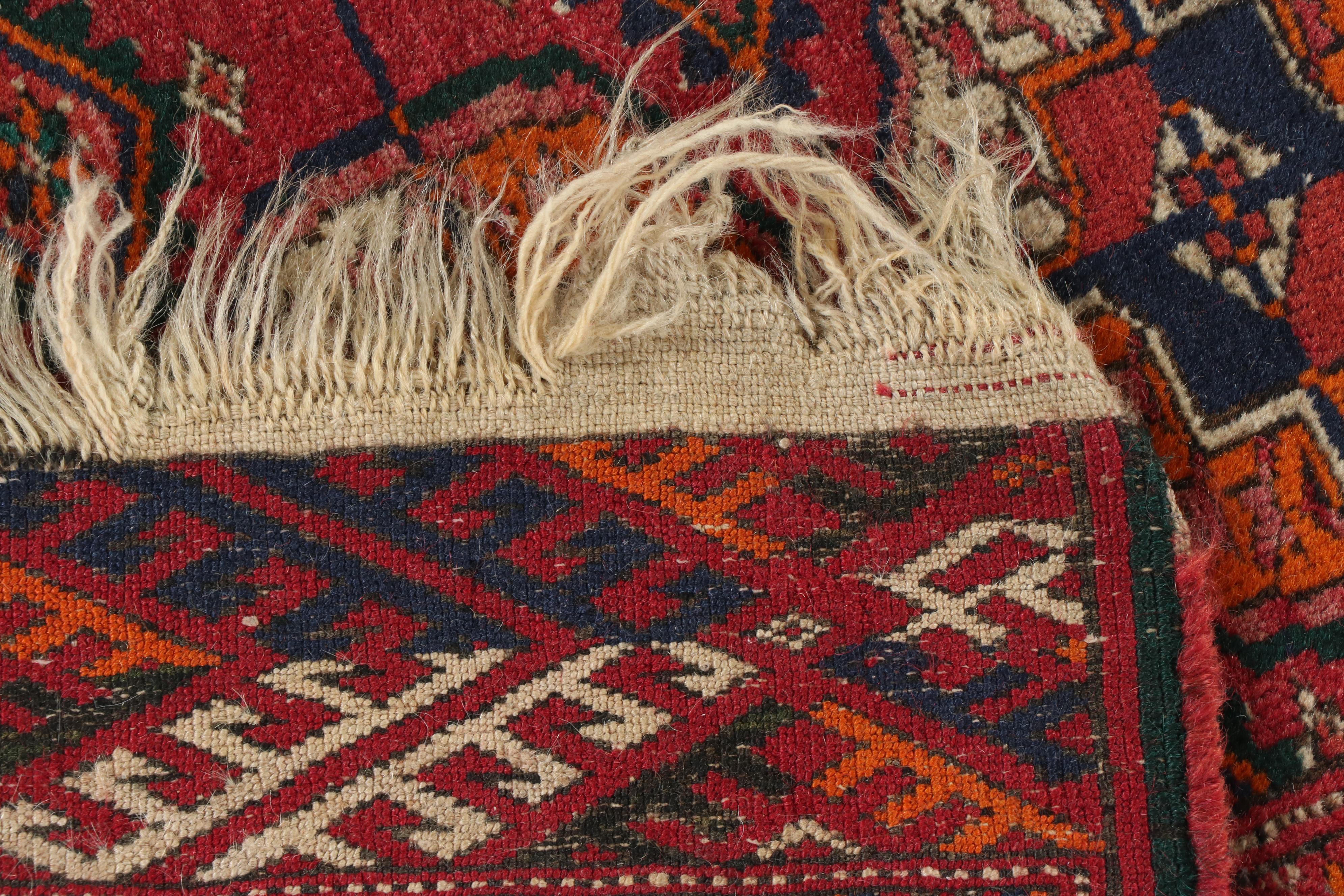 Hand-Knotted Pakastani Bokhara Wool Rug