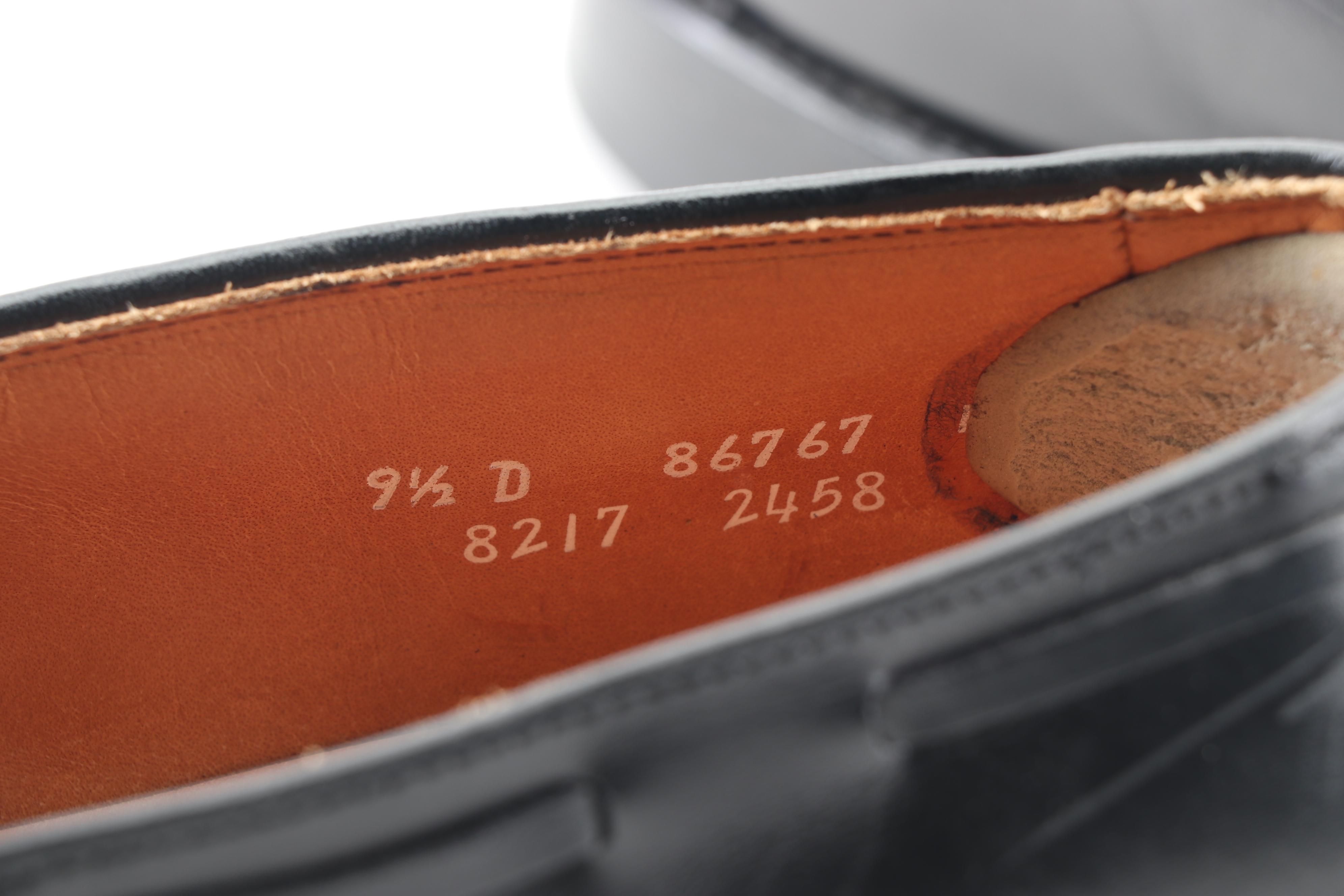 Men's Allen Edmonds Grayson Black Leather Tassel Loafers